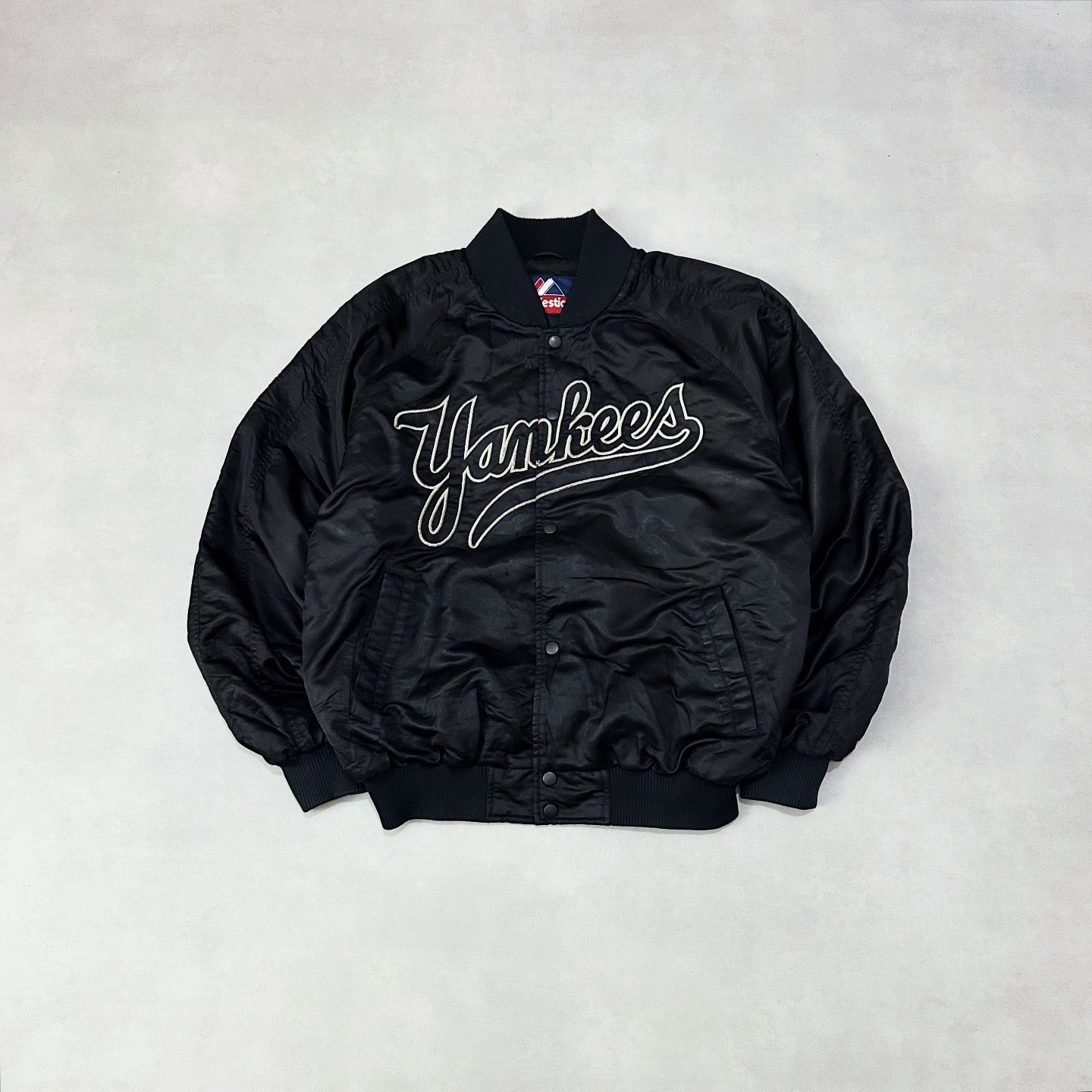 Vtg yankees majestic bomber jacket