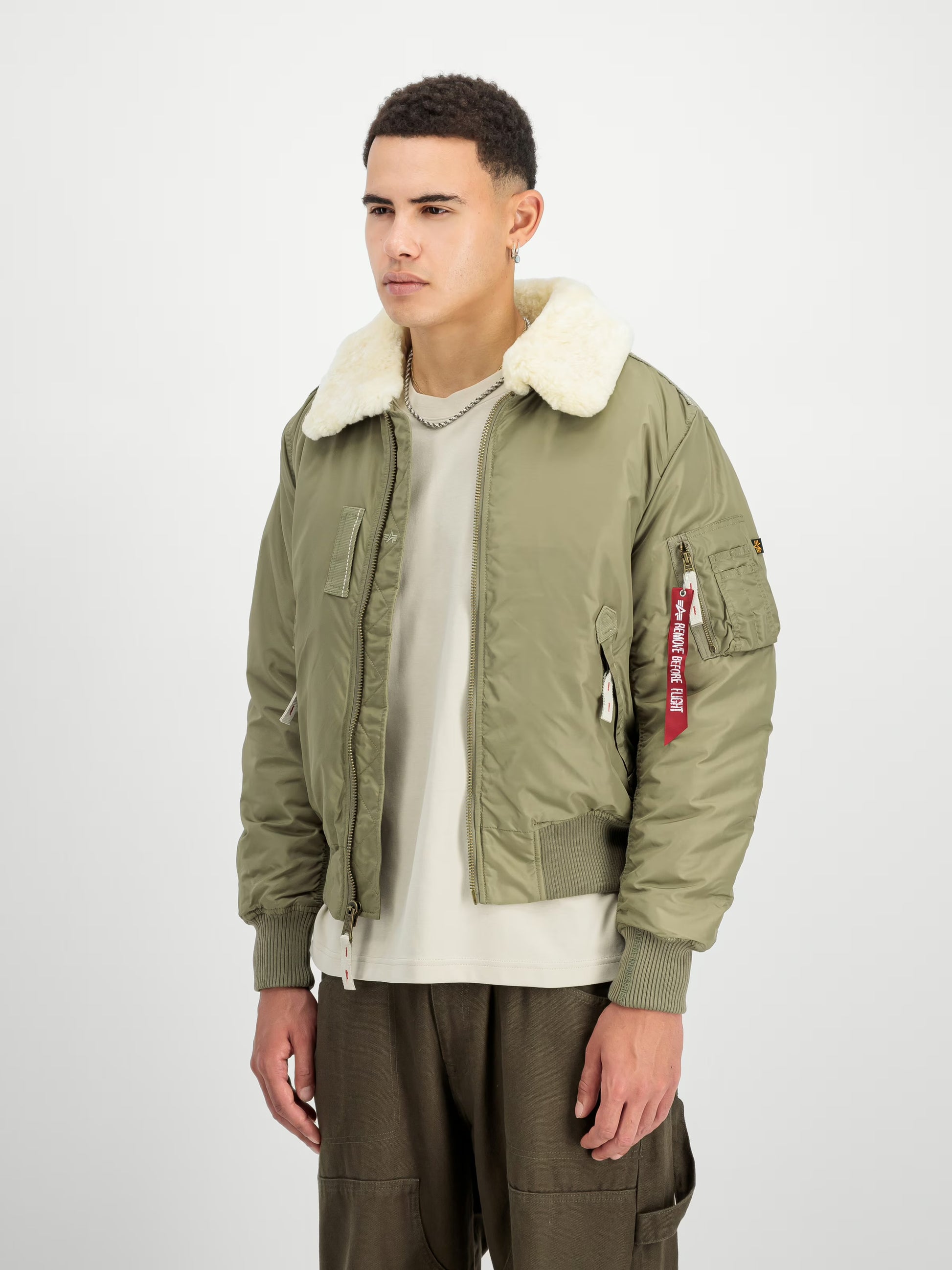 ALPHA INDUSTRIES INJECTOR III OLIVE JACKET
