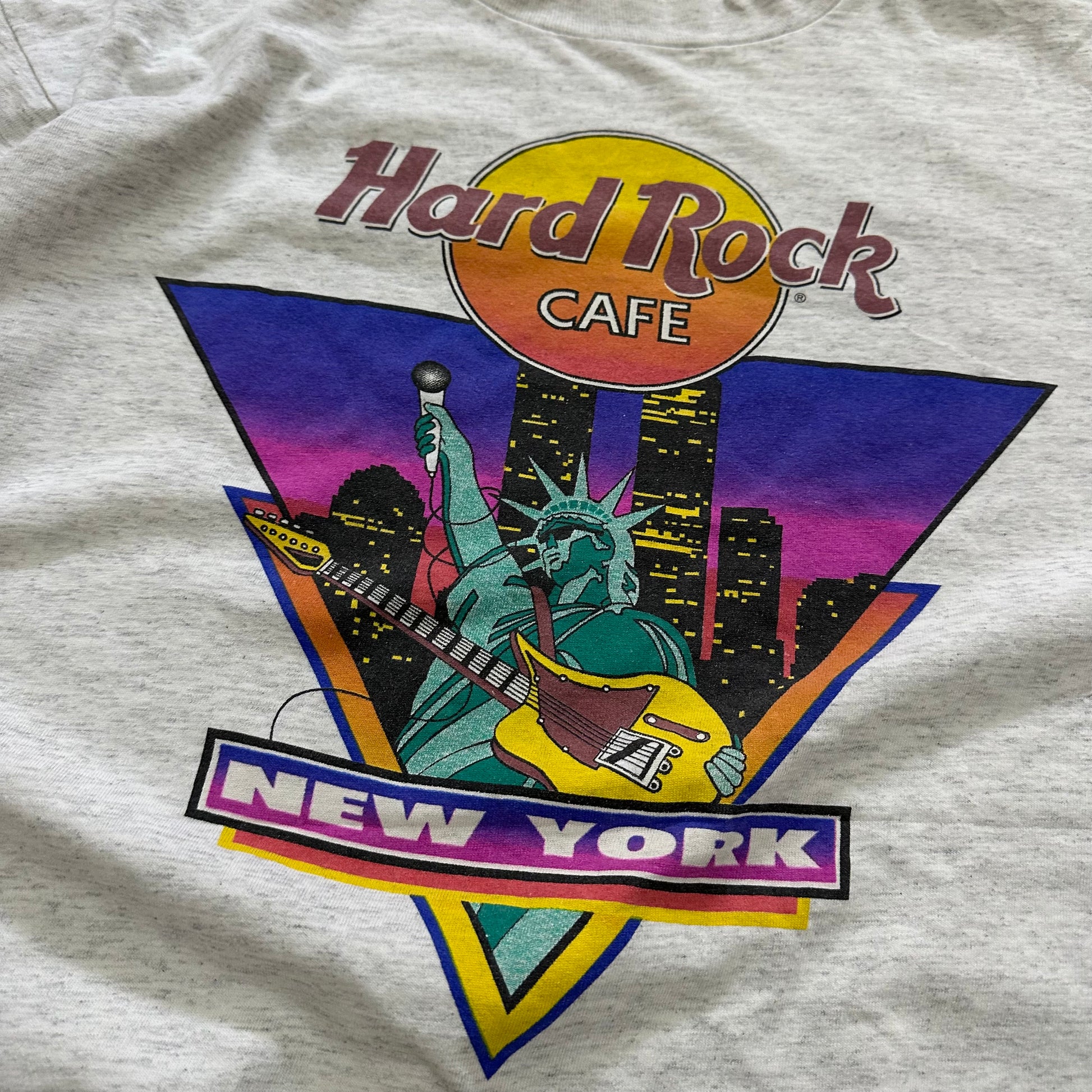 Vtg hard rock cafe new york 90s single stitch