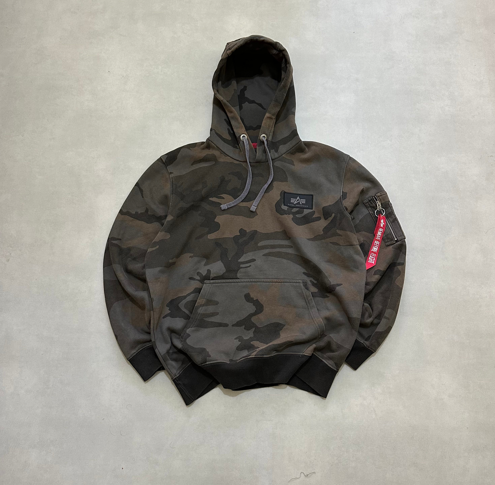 Alpha industries Backprint Camo Hoodie