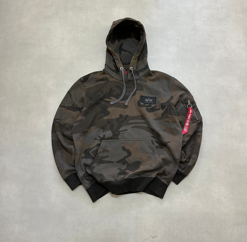Alpha industries Backprint Camo Hoodie