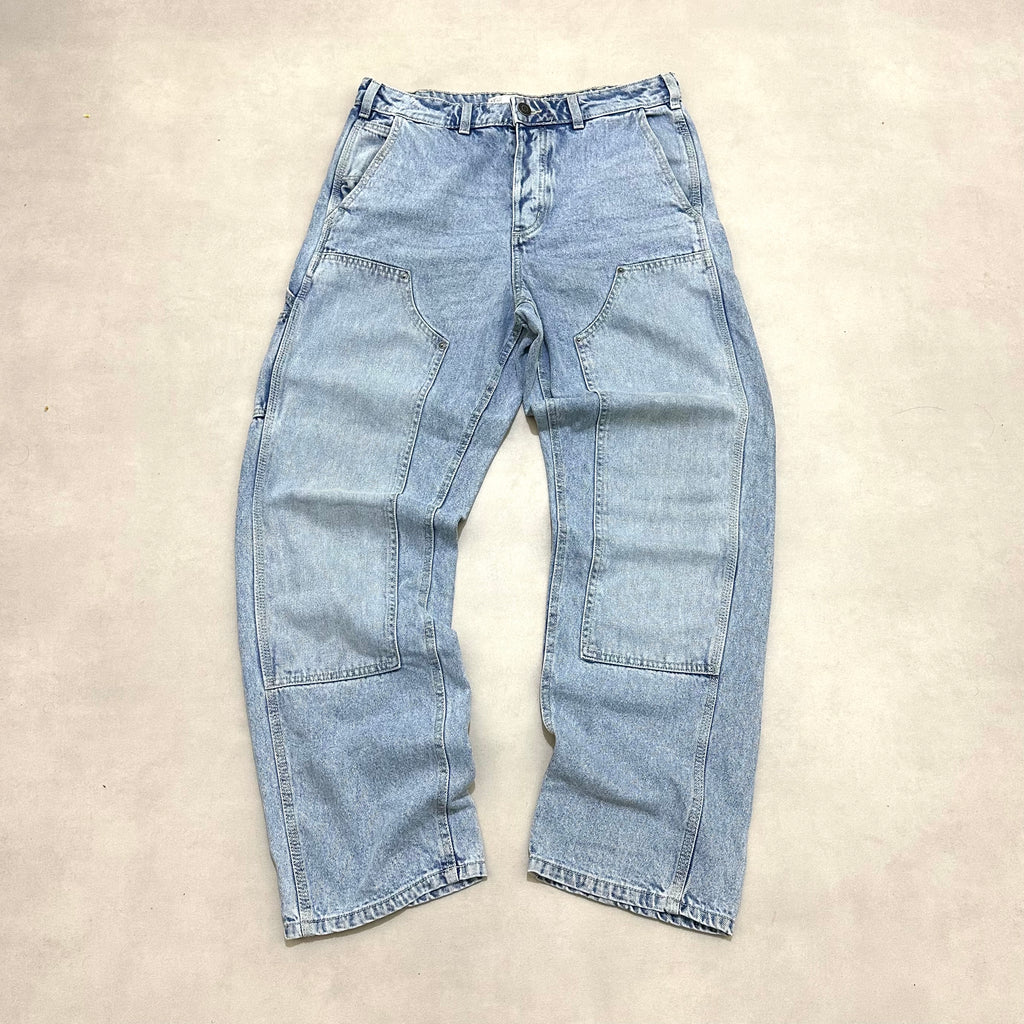 Jeans double knee loose fit
