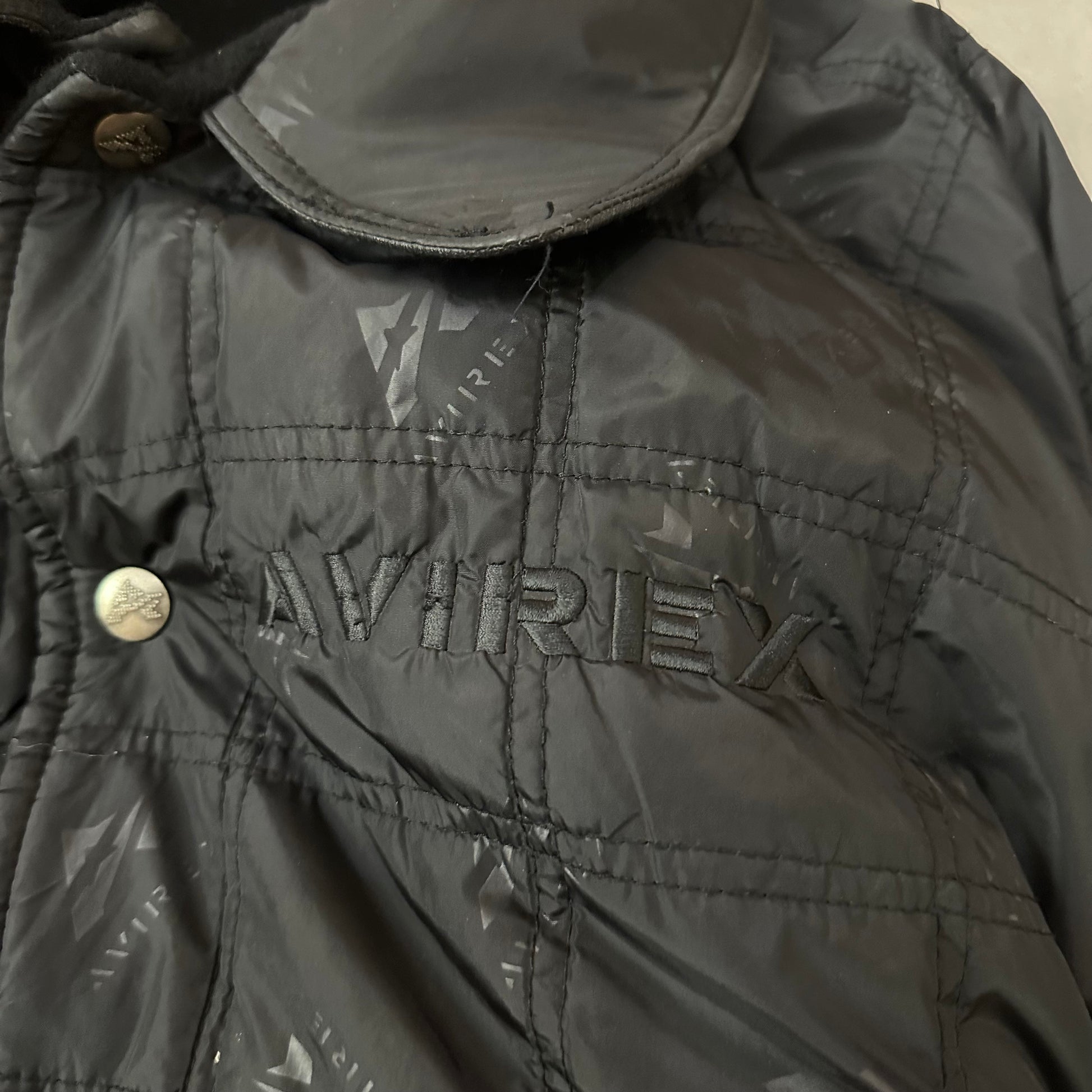 Y2k avirex varsity double face