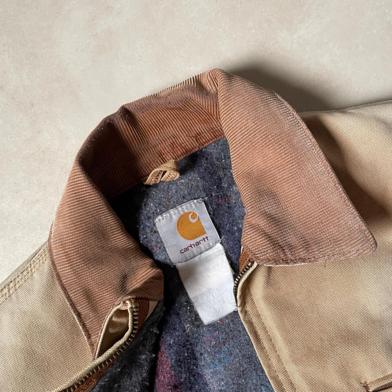 VTG CARHARTT DETOROIT CROPPED JACKET