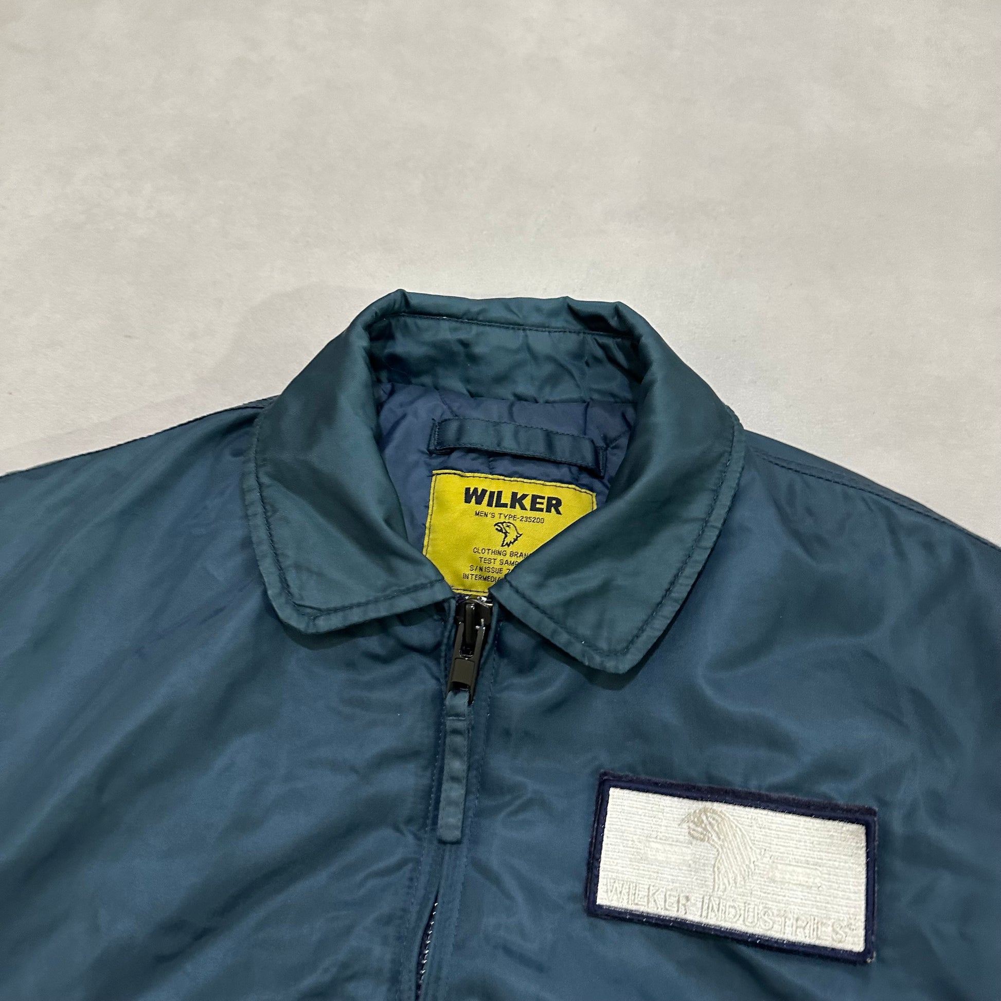 VTG WILKER INDUSTRIES BOMBER JACKET