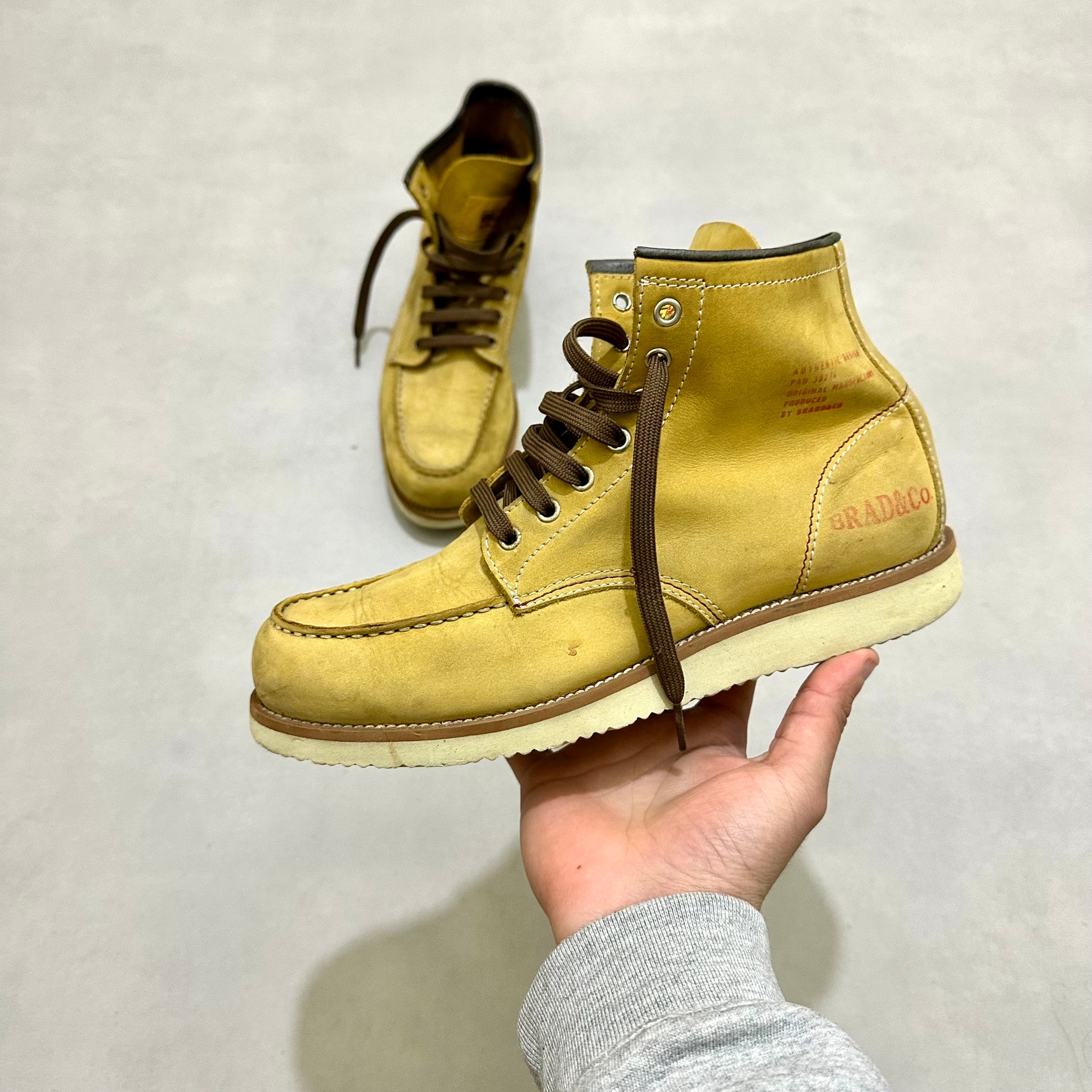 VTG BOOTS GENUINE LEATHER