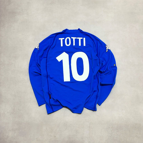 2000-01 Italy Home  Shirt Totti