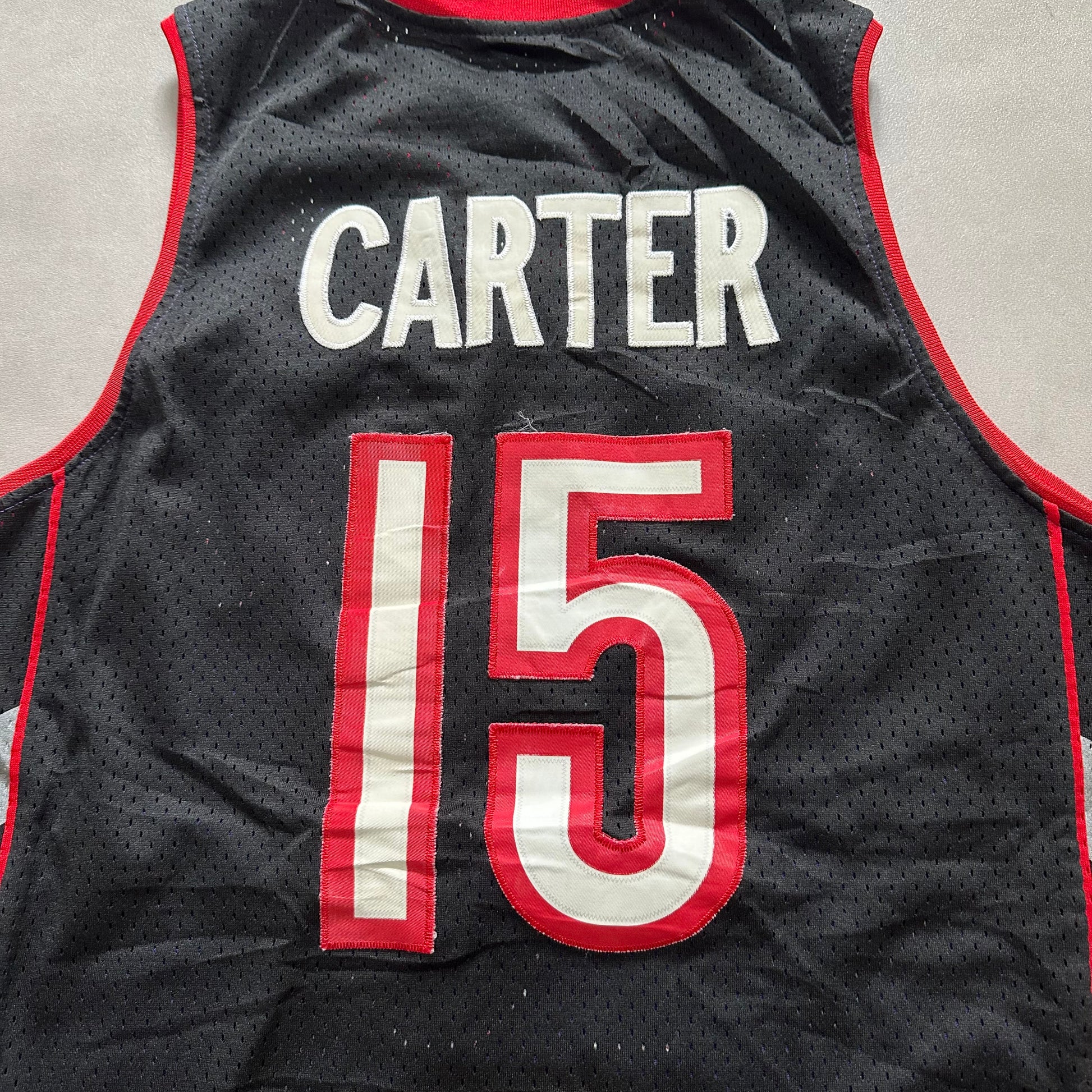 Vtg 2001 vince carter toronto raptors nike nba jersey