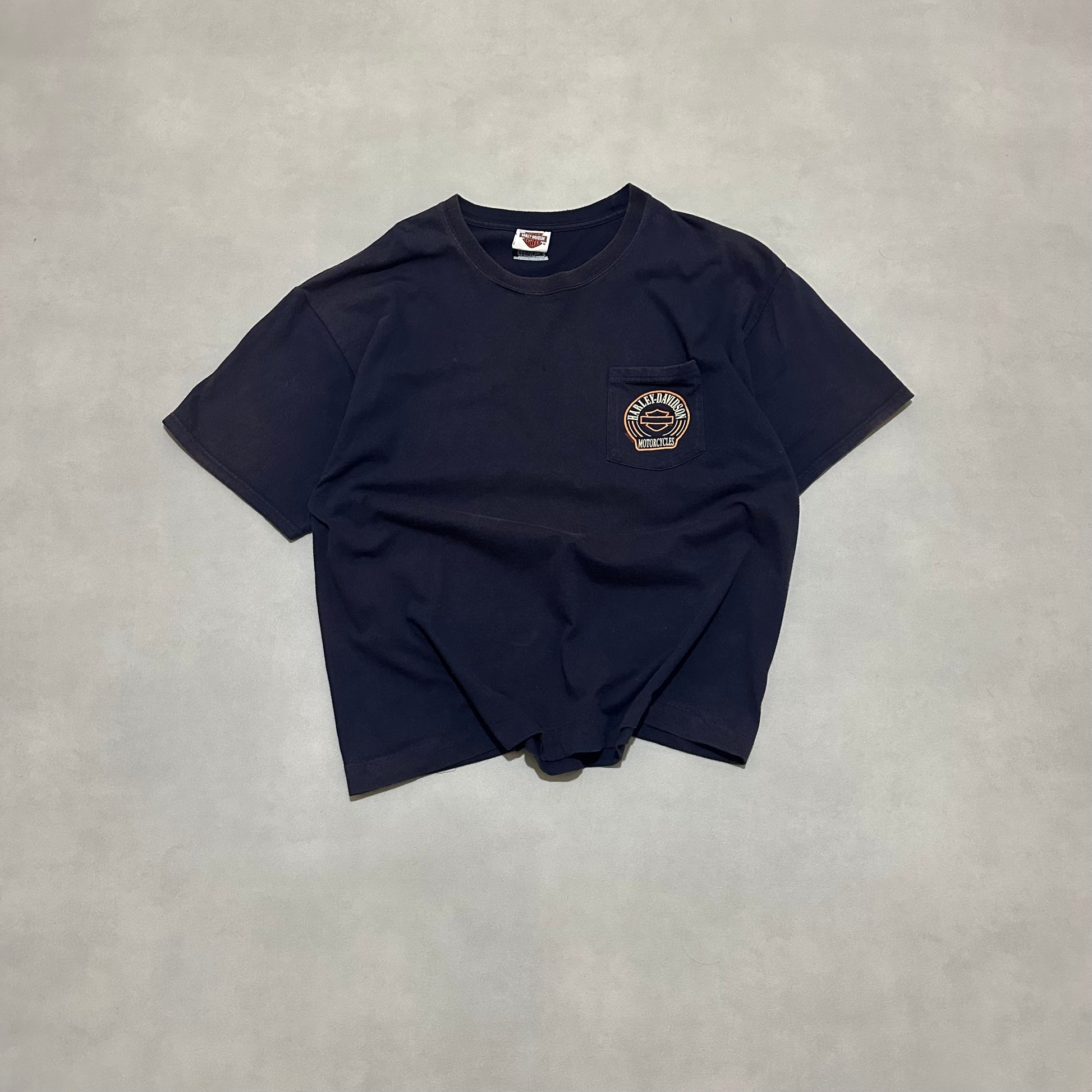 Vtg Harley Davidson pocket tshirt