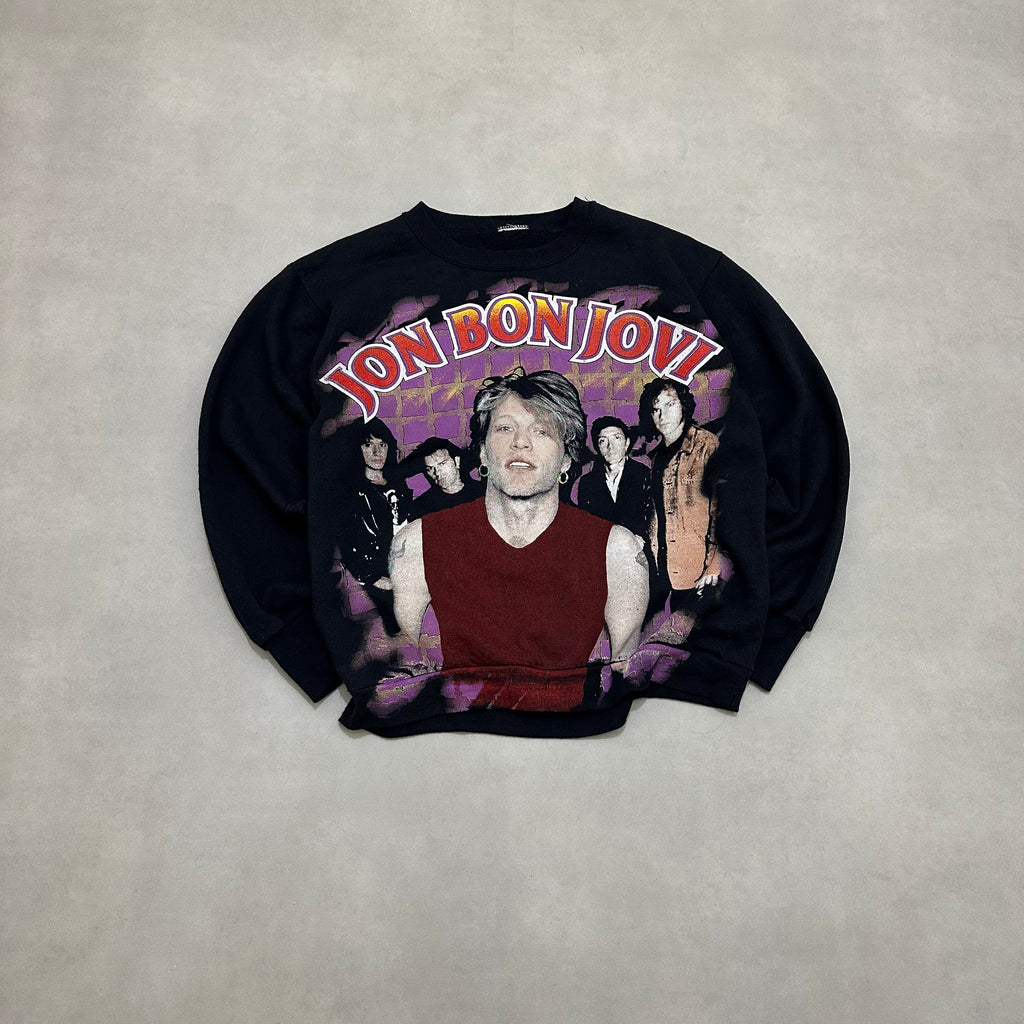 Vtg Bon jovi sweatshirt full print