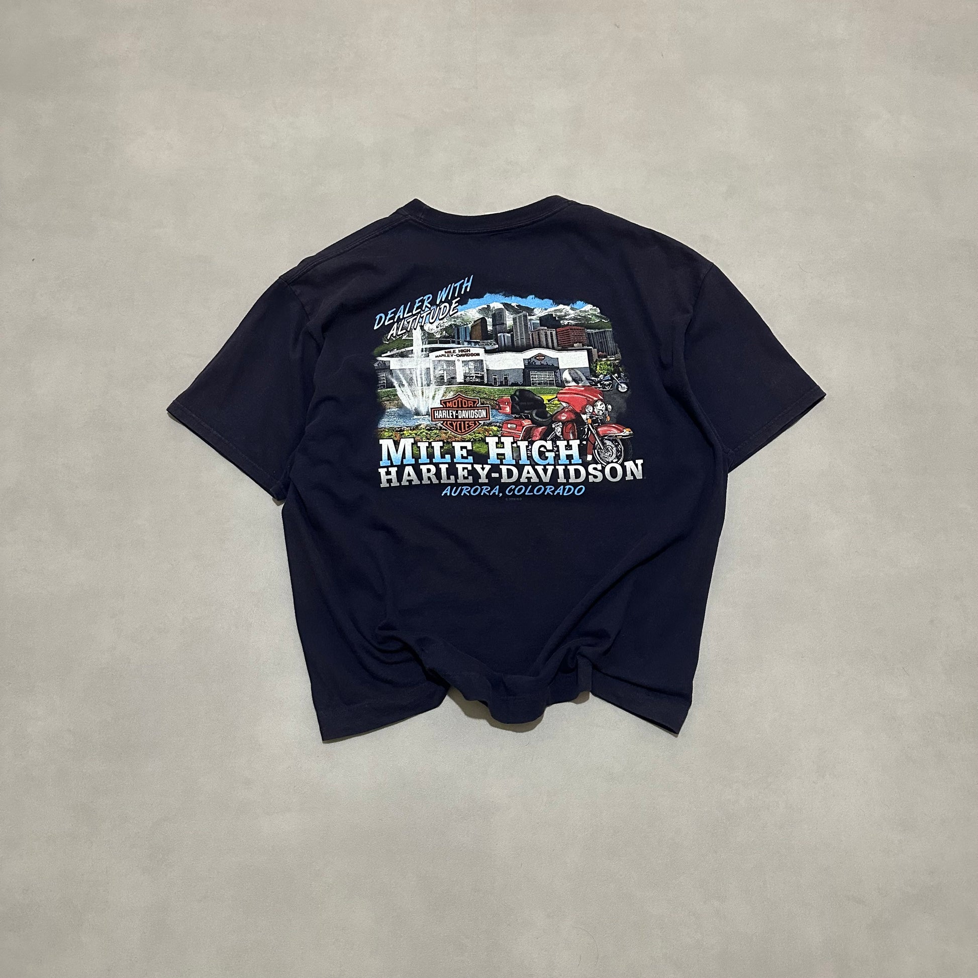 Vtg Harley Davidson pocket tshirt