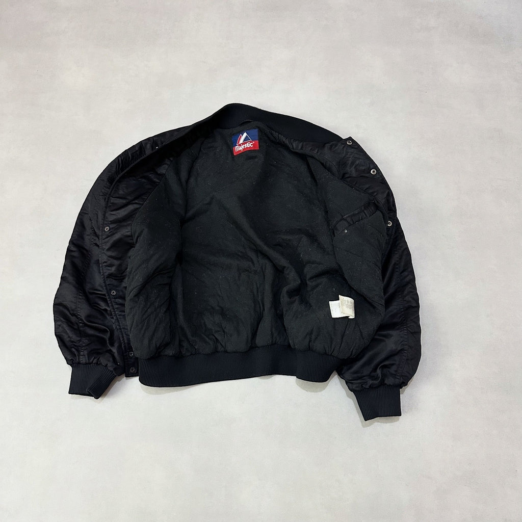Vtg yankees majestic bomber jacket