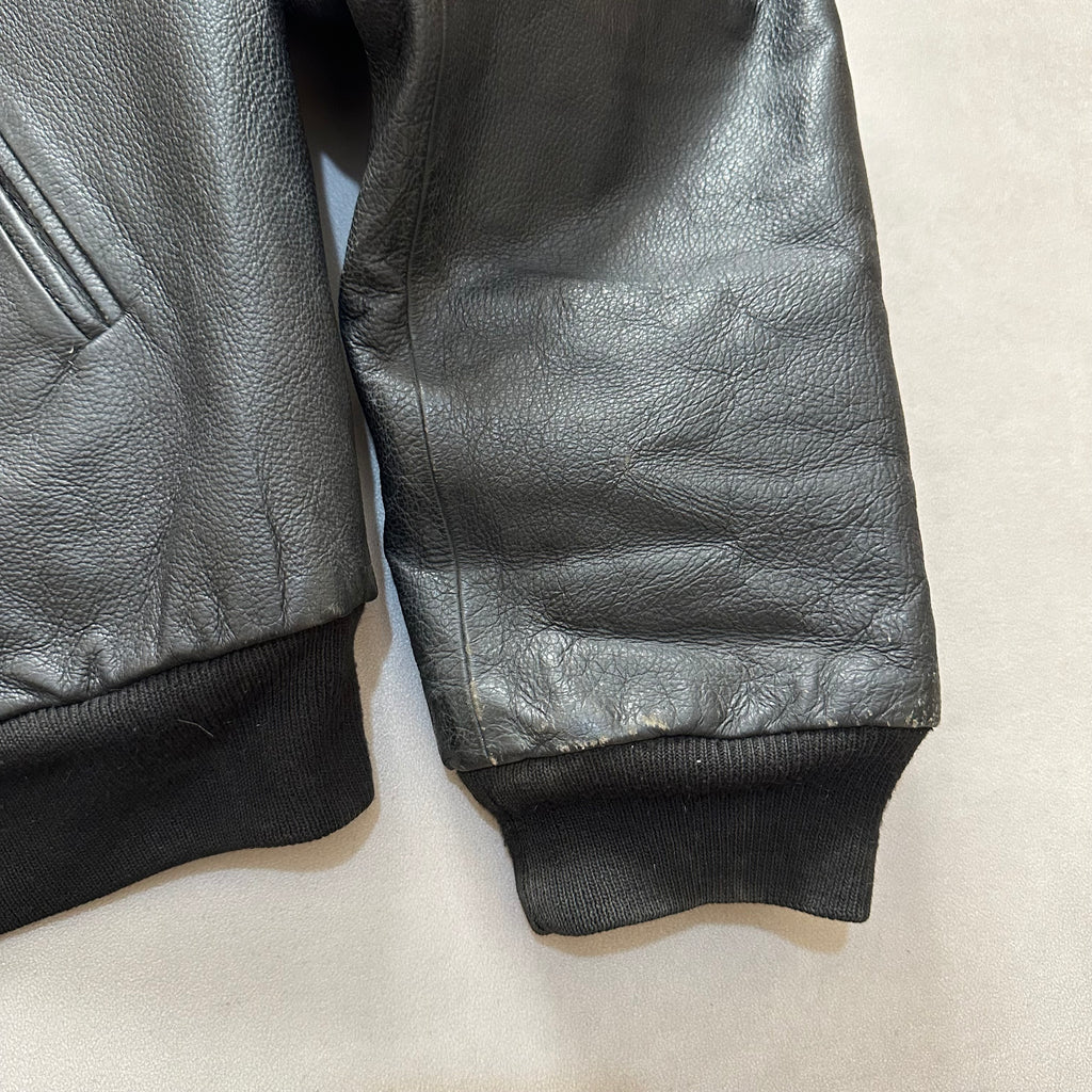 Vtg leather jacket