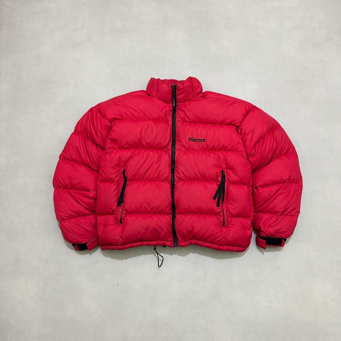 Marmot Red Puffer Down Jacket