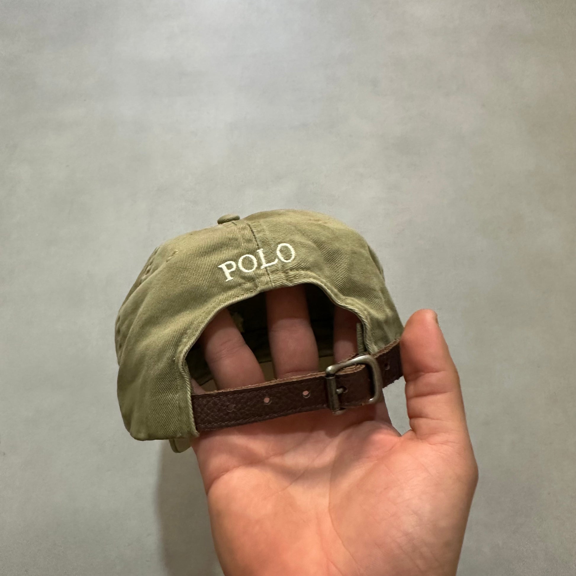 POLO RALPH LAUREN COTTON CHINO BASEBALL CAP