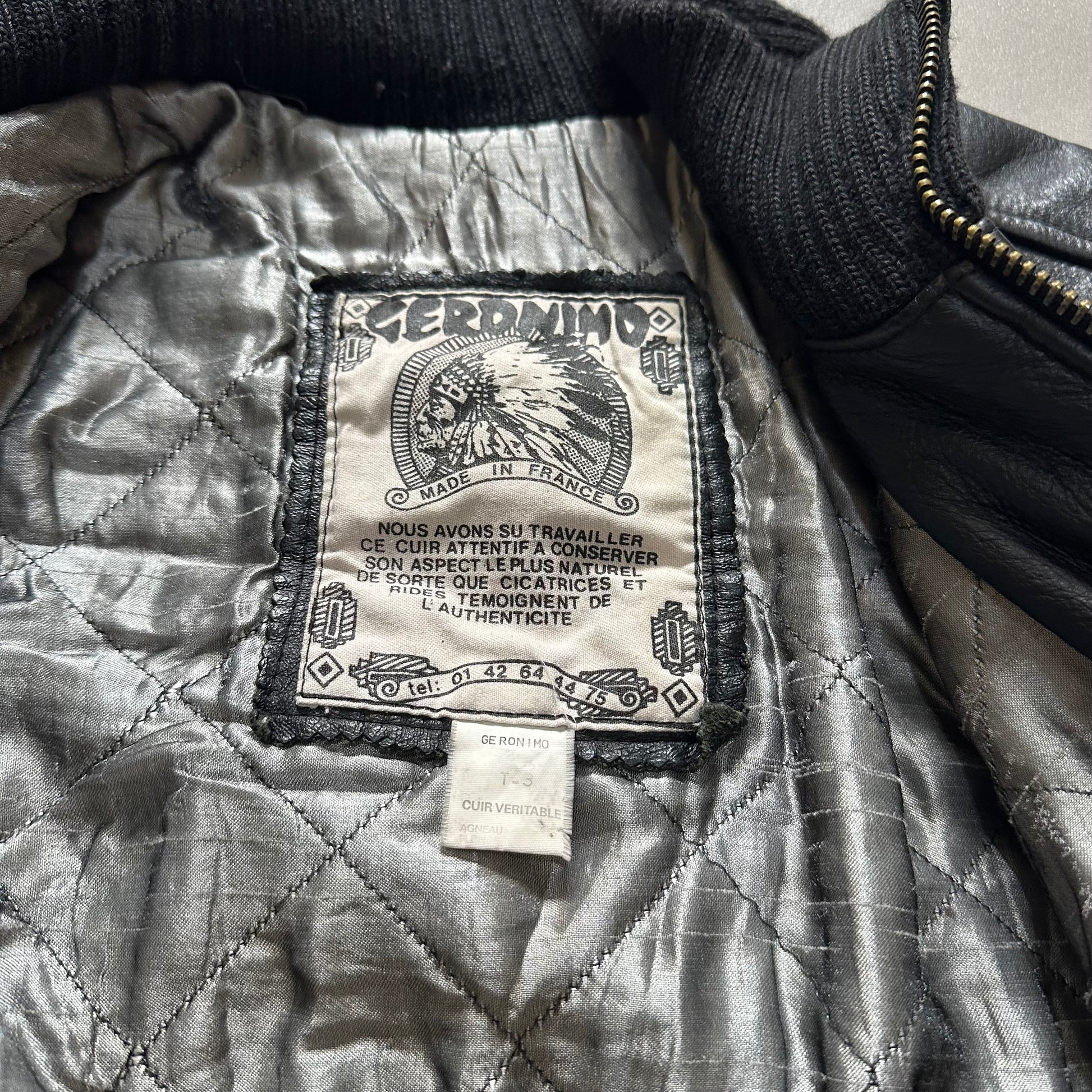 VTG LEATHER JACKET