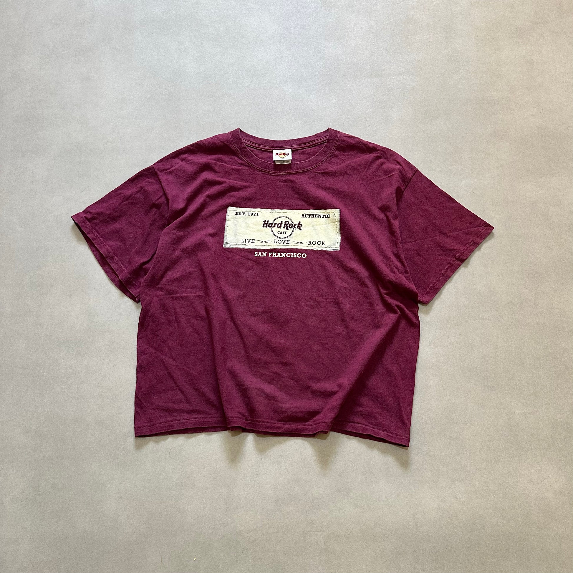 San Francisco hard rock Tshirt