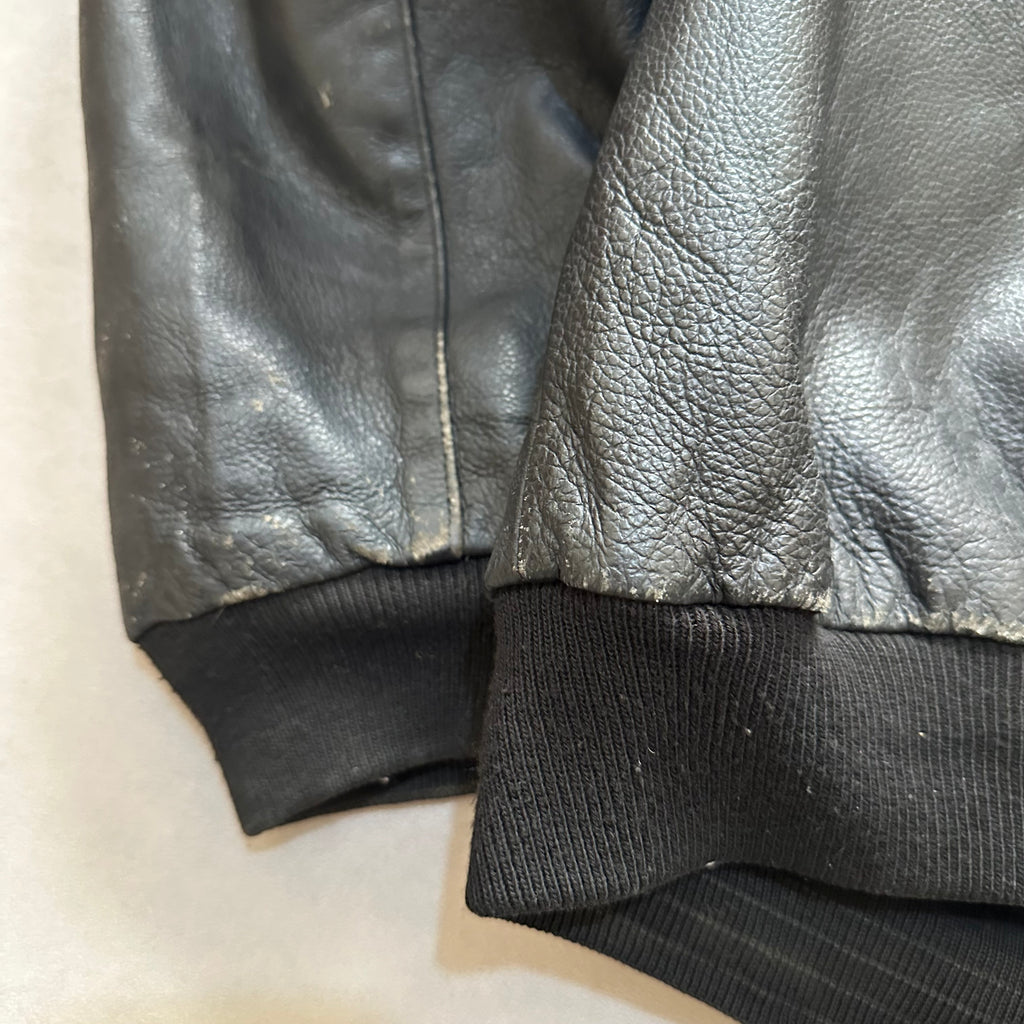 Vtg leather jacket
