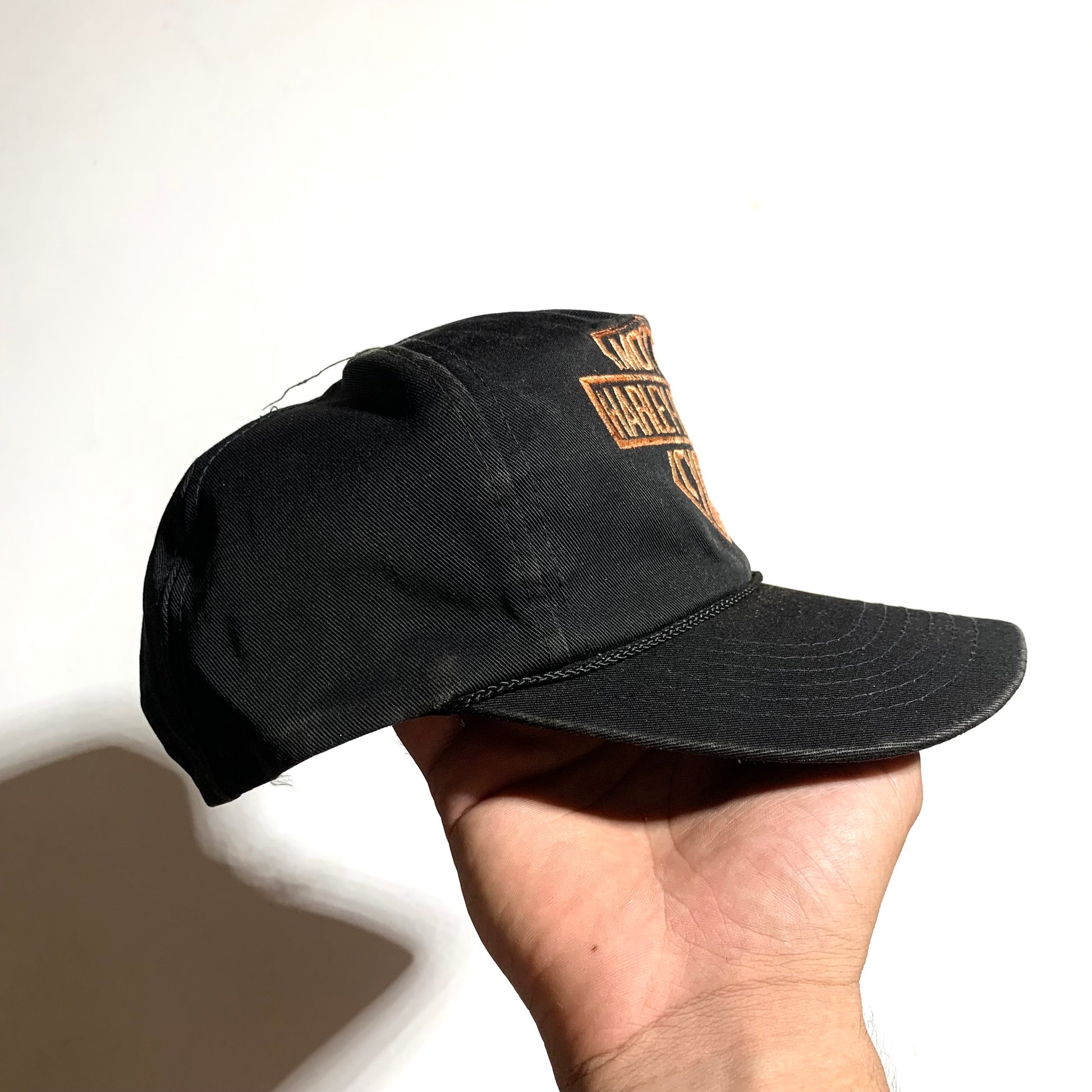 Vtg 80 s harley davidson hat