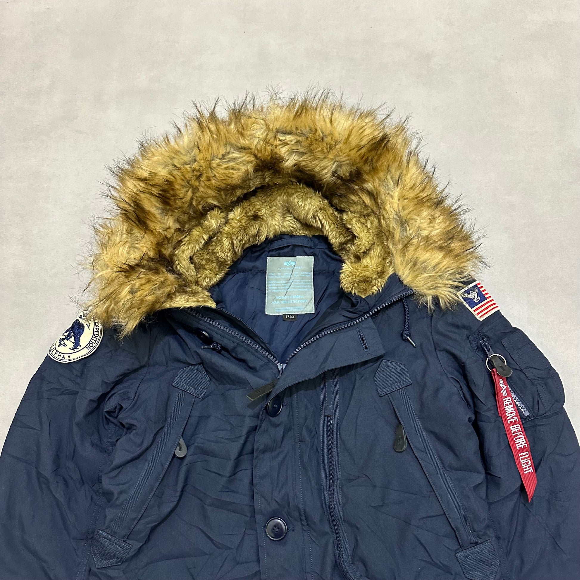 ALPHA INDUSTRIES PARKA JACKET