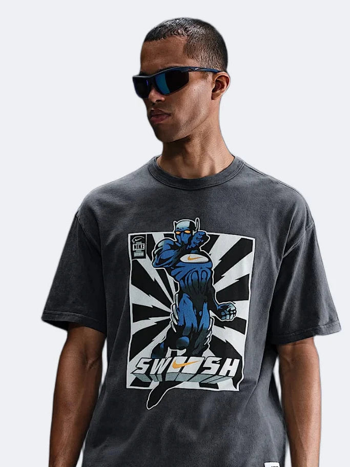 Nike Men’s Max90 Fitness T-Shirt (Smokey gris )