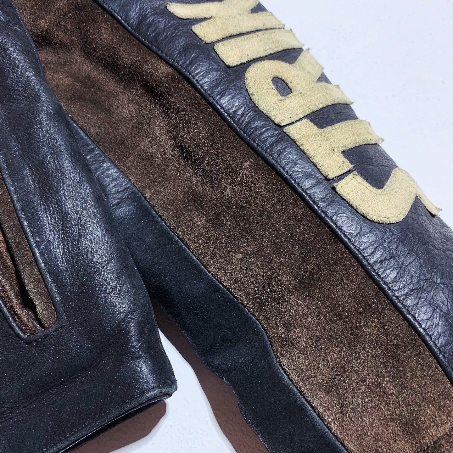 VTG LUCKY STRIKE LEATHER JACKET