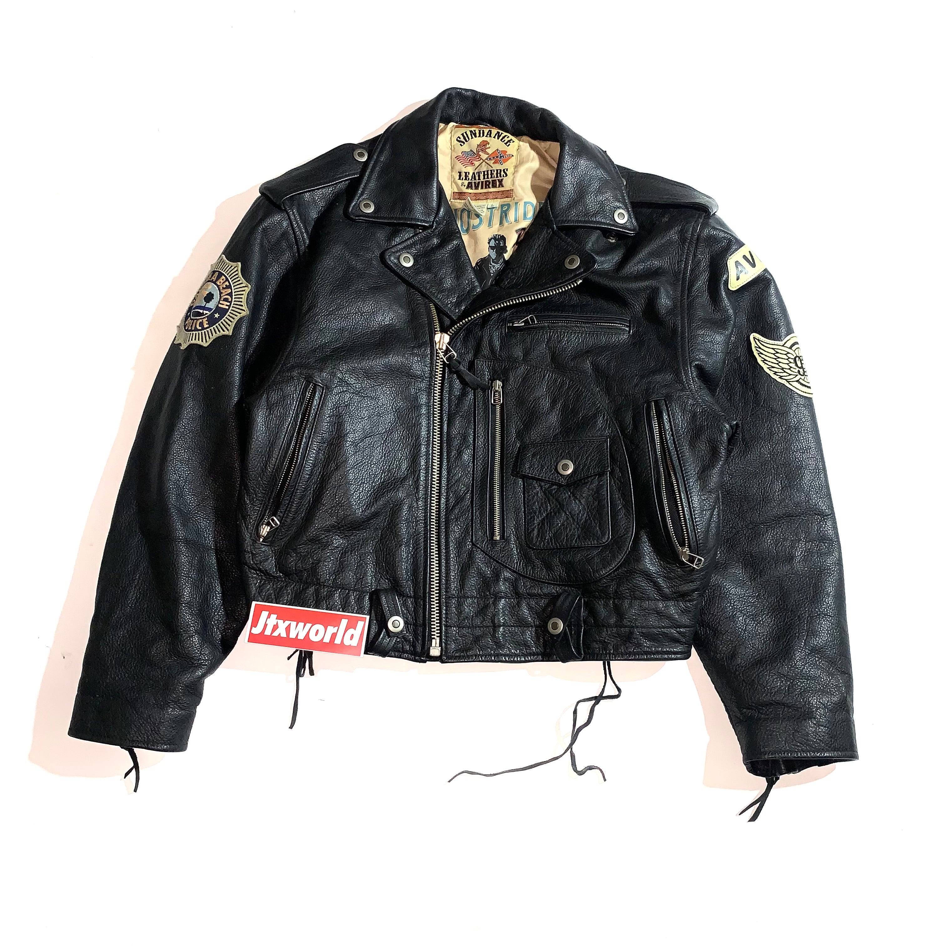 希少 AVIREX DAYTONA 93 レザー　ダブルライダース ジャケット 希少 AVIREX DAYTONA 93 レザー ダブルライダース ジャケット - メルカリ
