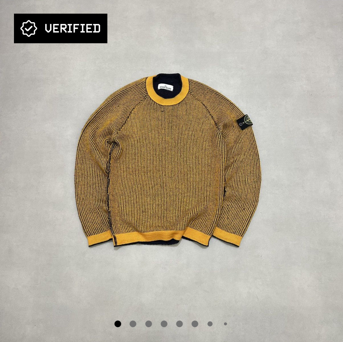 Stone Island Reversible Knit Crewneck