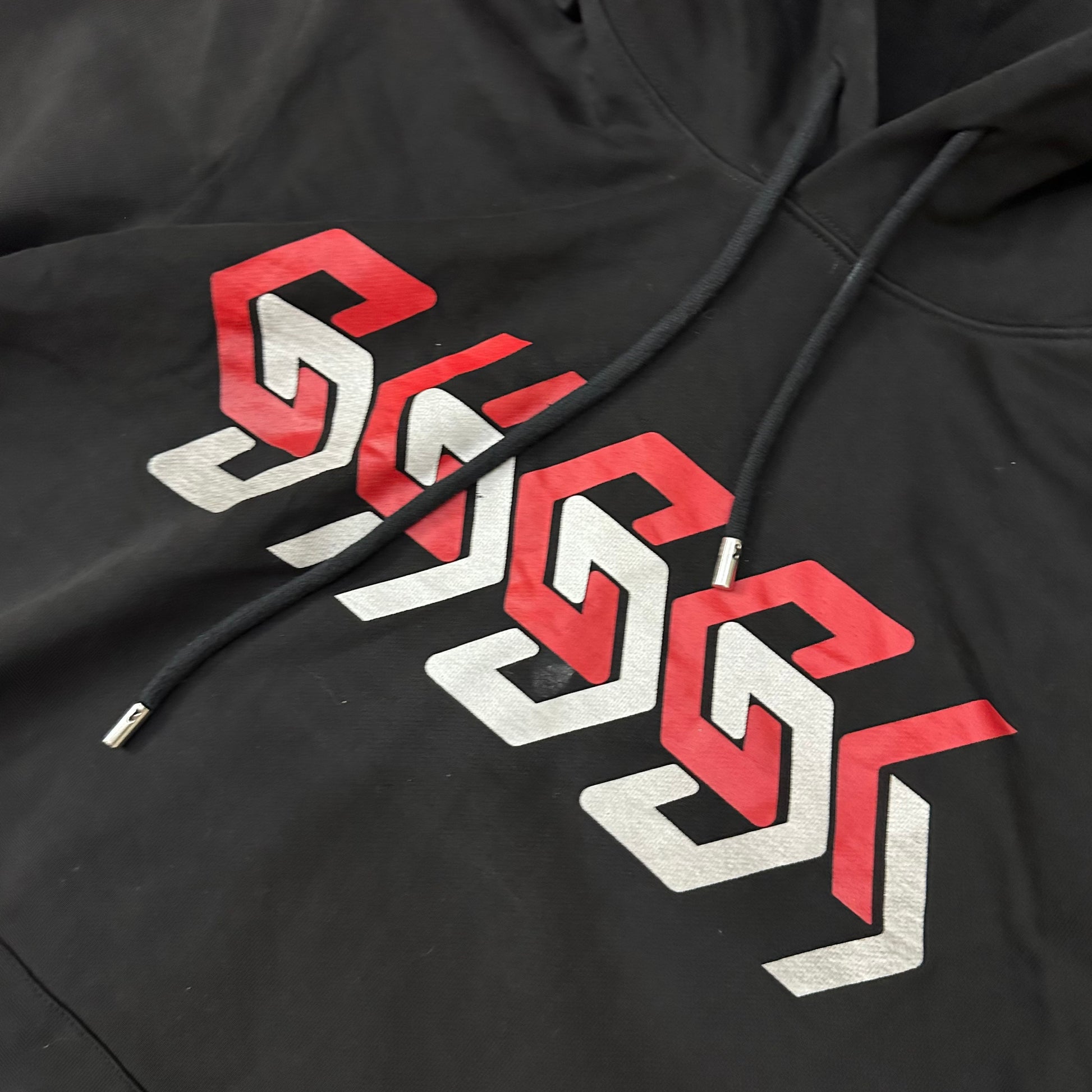 Vtg hoodie GUCCI MIRROR print