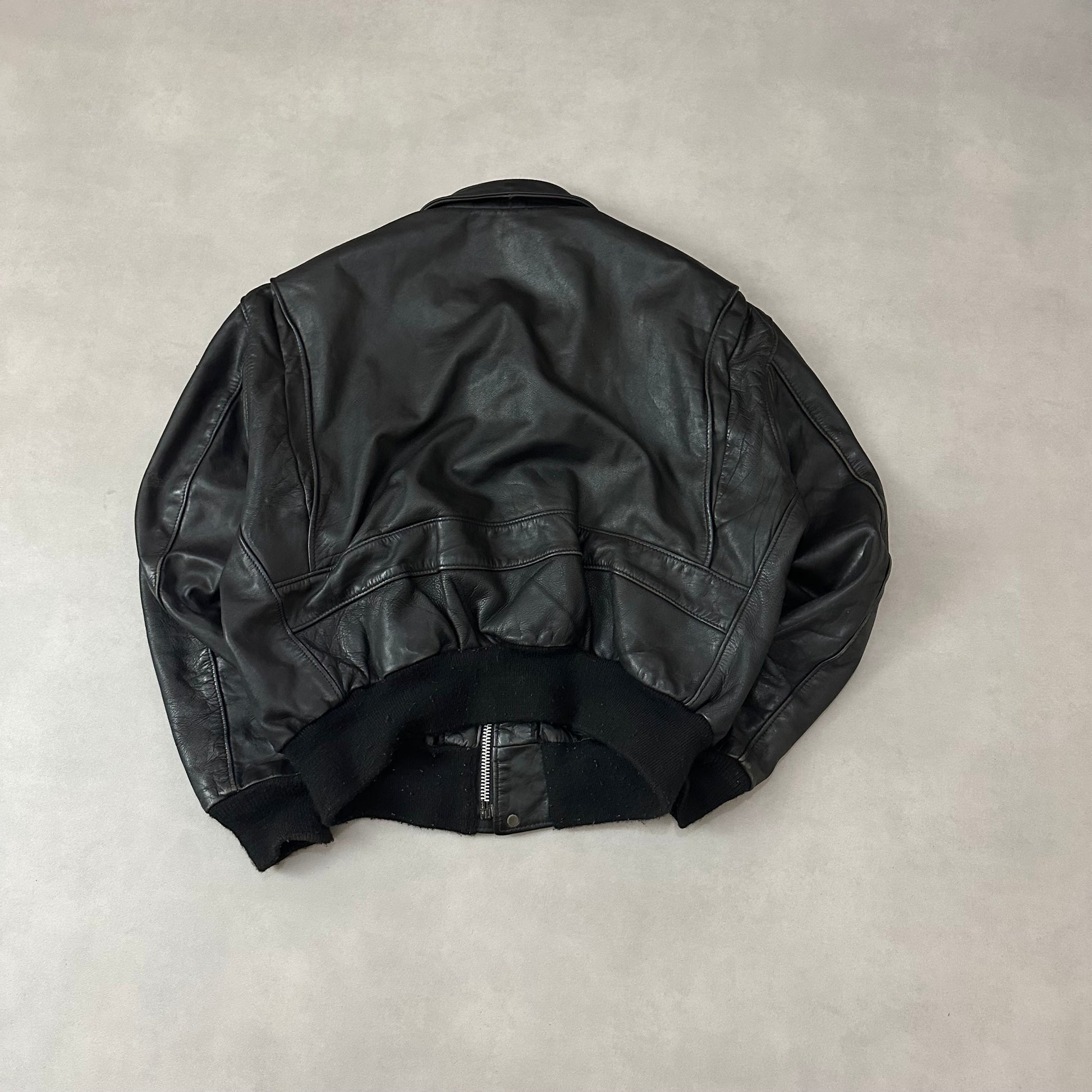 SCHOTT 684SM 80s leather jacket bomber