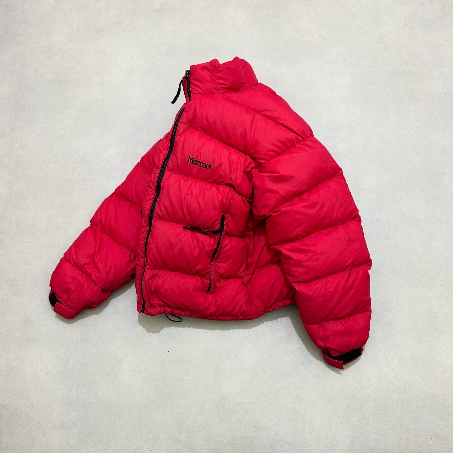Marmot Red Puffer Down Jacket
