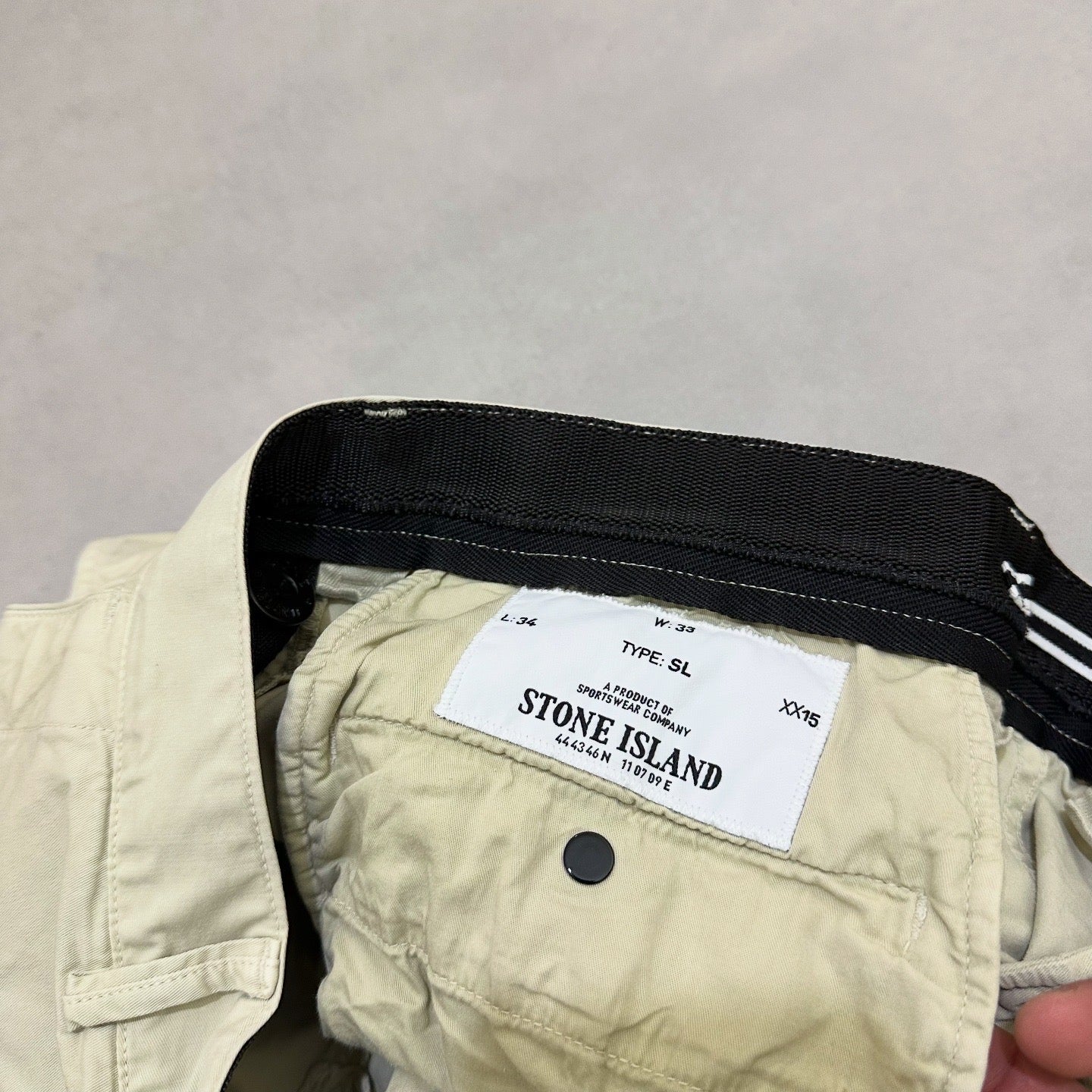 STONE ISLAND CARGO PANTS W33 TROUSSERS TYPE SL