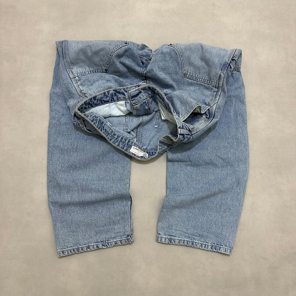 Jeans double knee loose fit