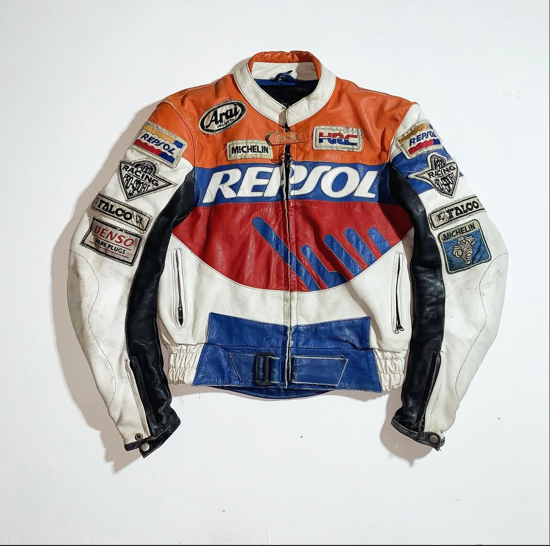VTG REPSOL LEATHER RACING JACKET