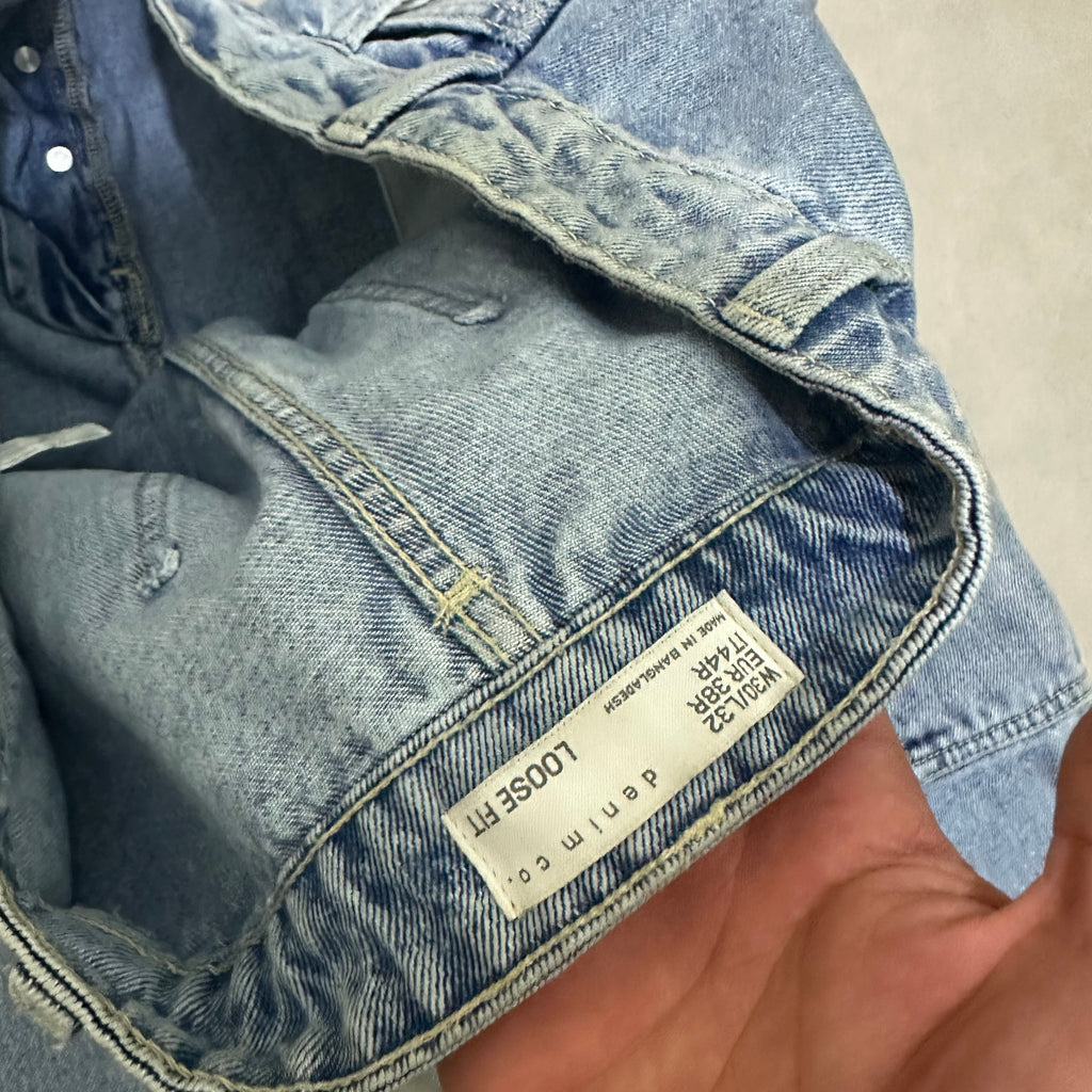 Jeans double knee loose fit