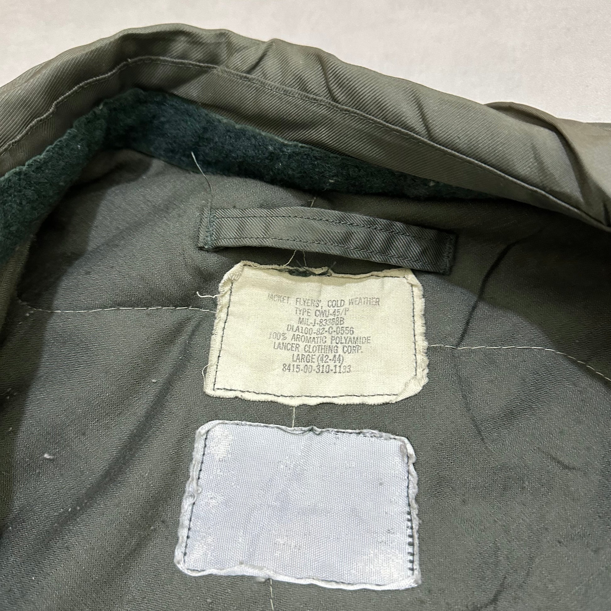 Vintage USAF CWU-45/P Flight Jacket – 1982 Nomex 🇺🇸