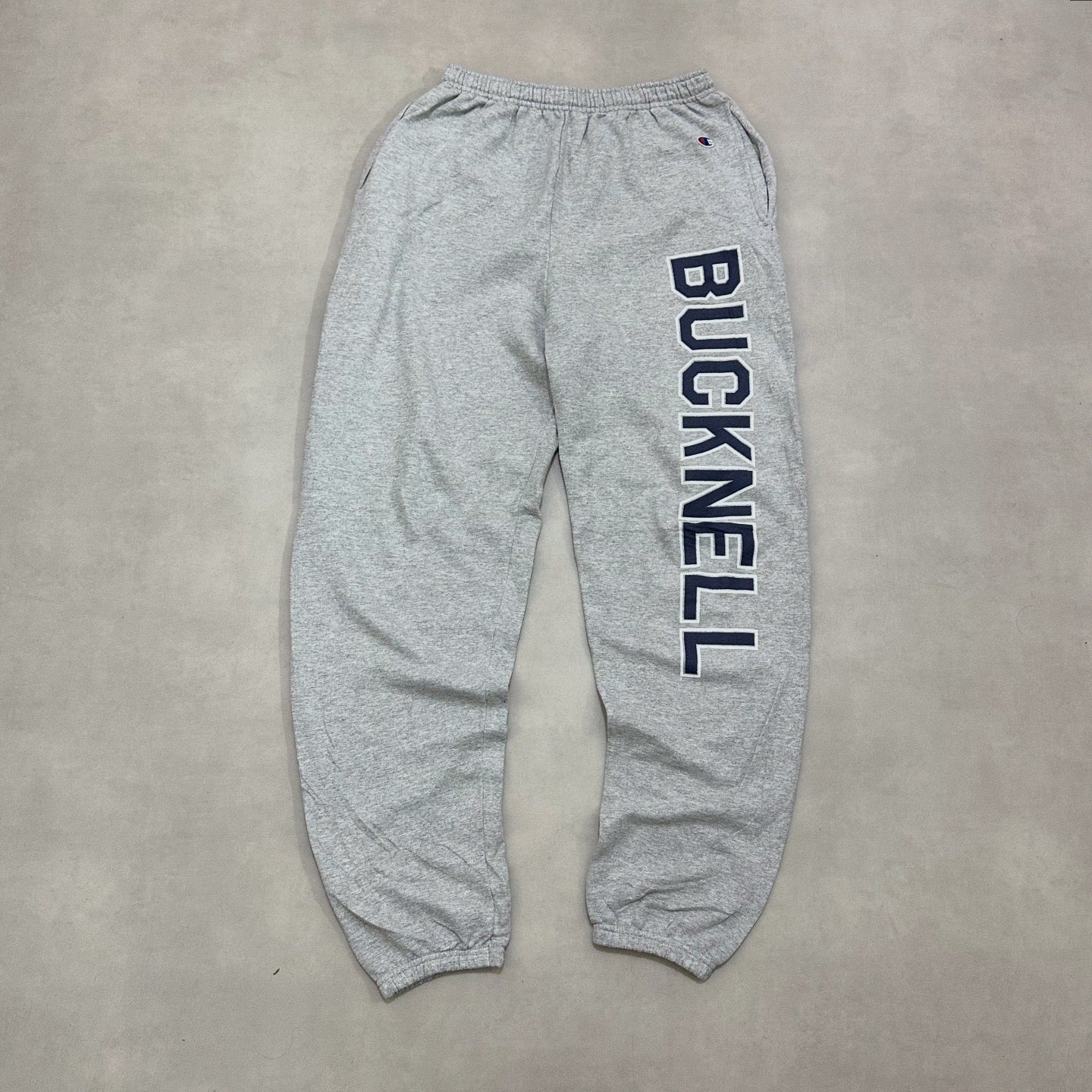Vtg bucknell champion power blend banded bottom pant