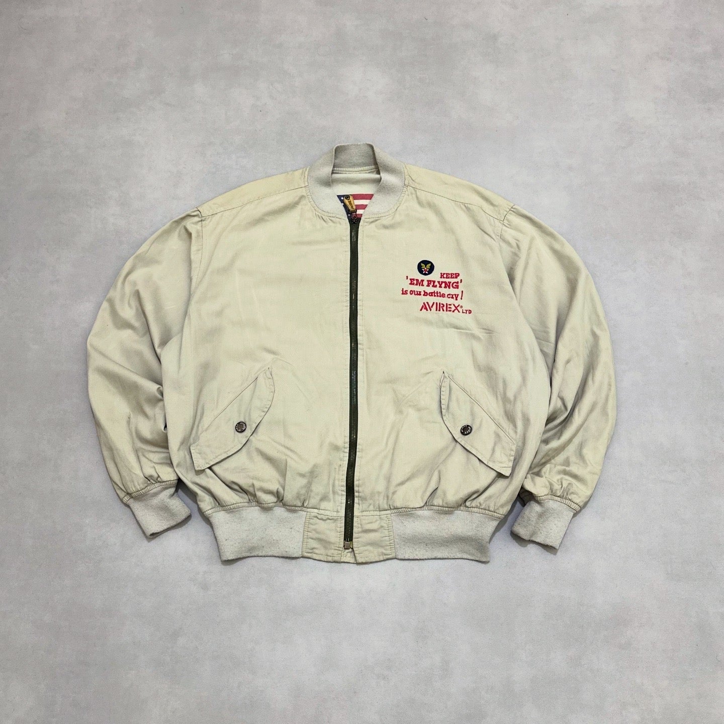 Vtg 90s AVIREX BOMBER JACKET