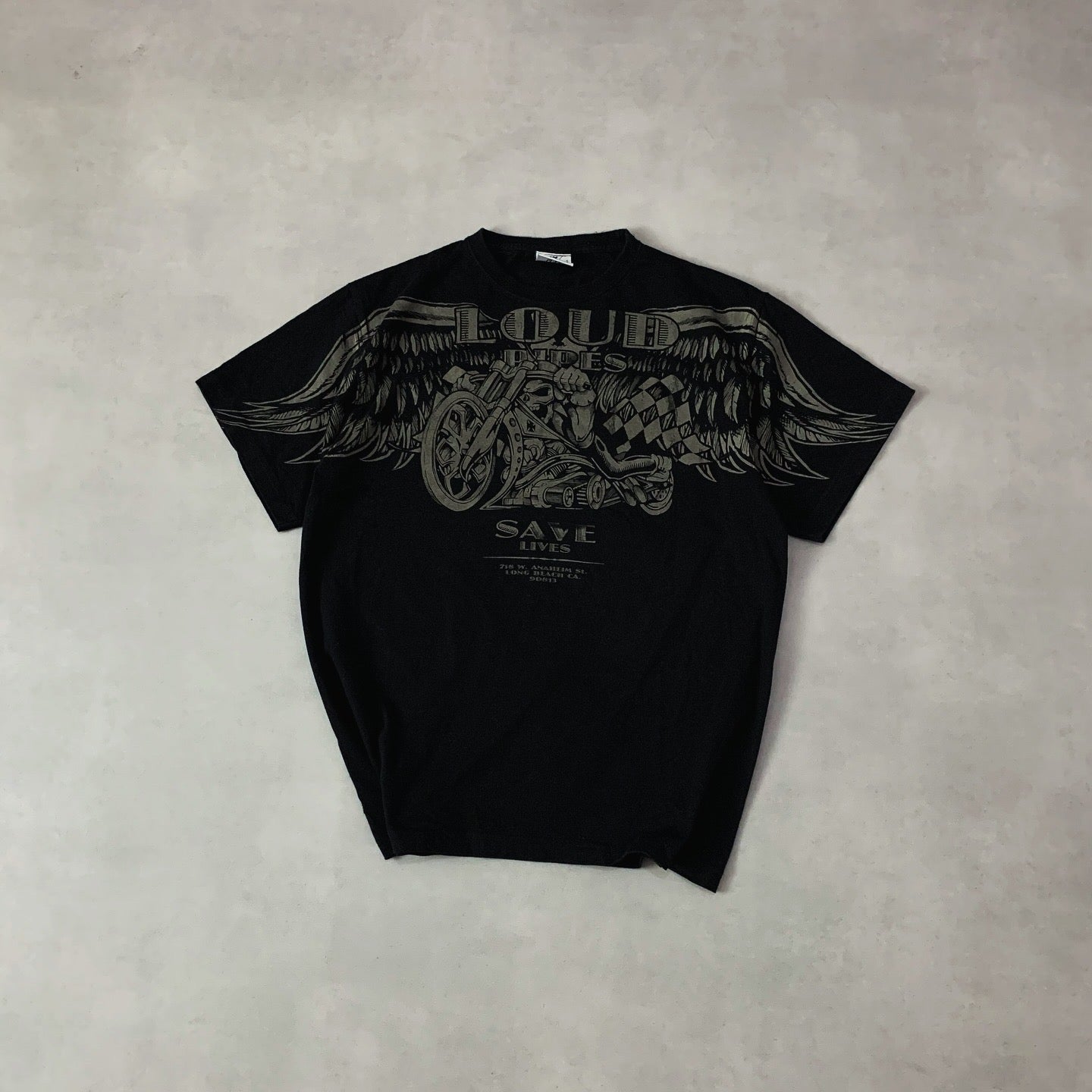 west coast choppes loud pipe tshirt