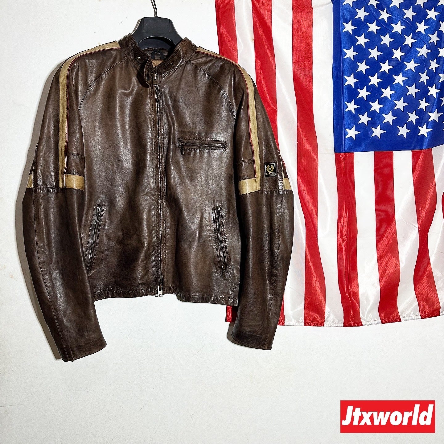 BELSTAFF TOM CRUISE WAR OF THE WORLDS LEATHER JACKET