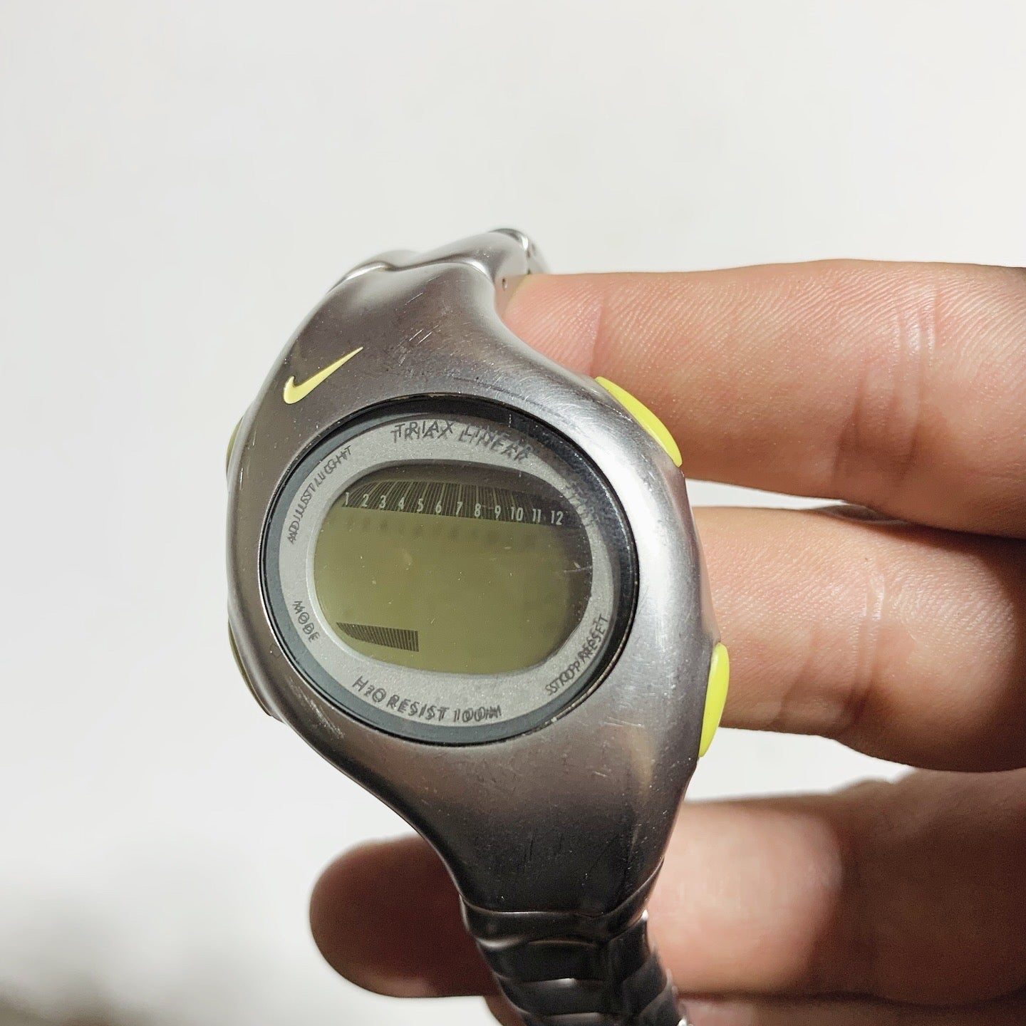 NIKE TRIAX LINEAR VINTAGE DIGITAL SPORTS WATCH