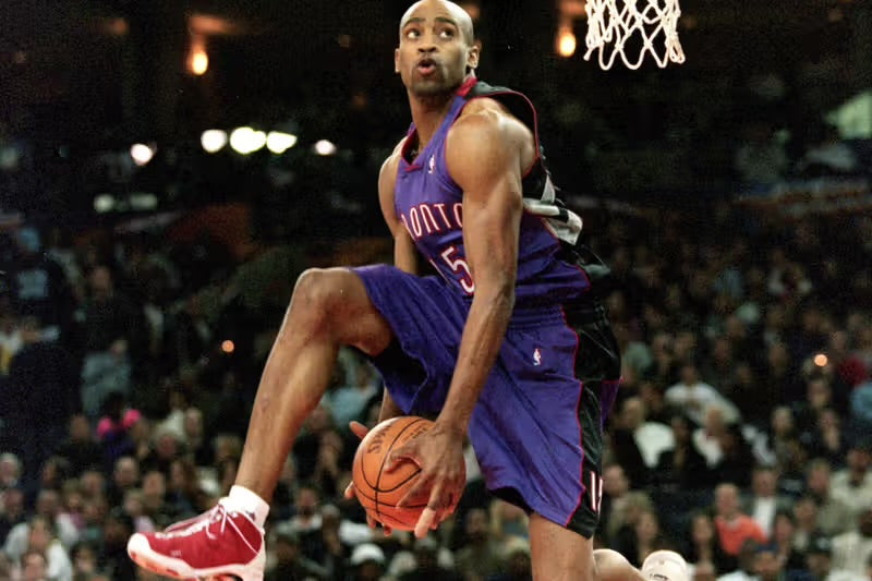 Vtg 2001 vince carter toronto raptors nike nba jersey