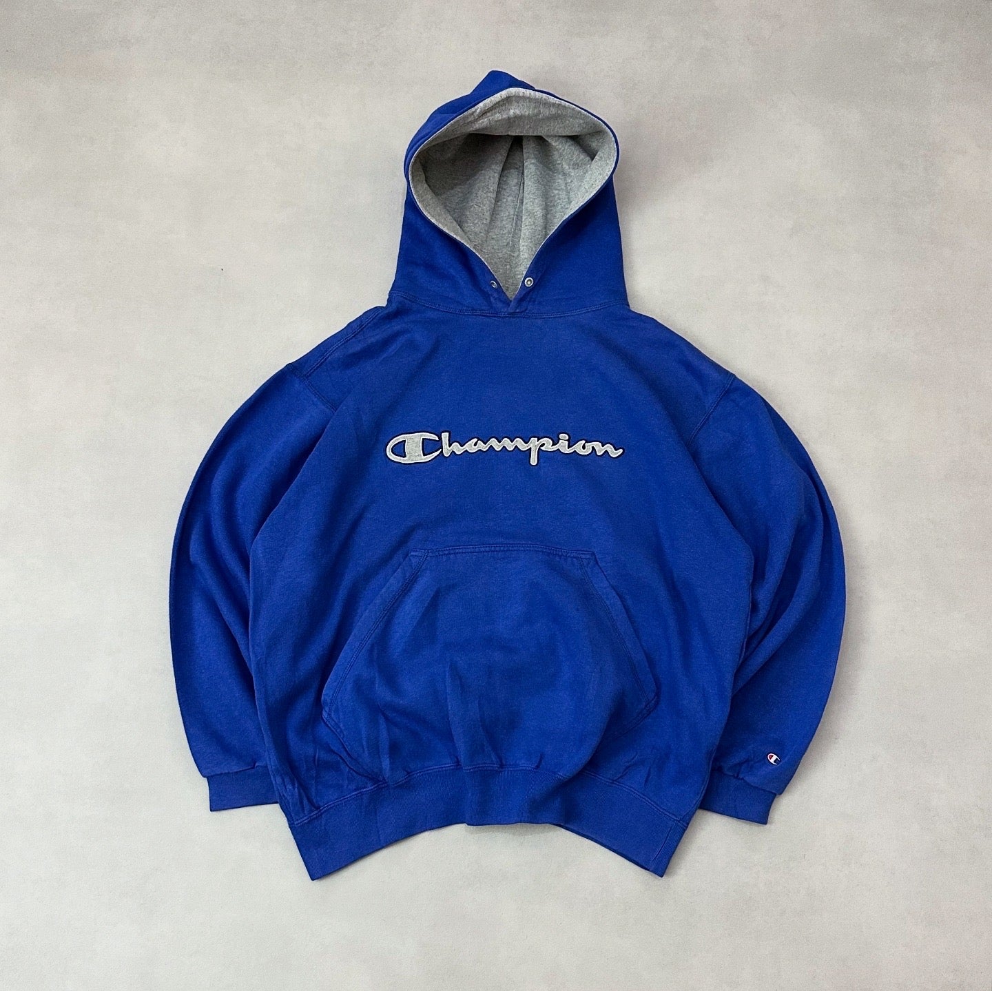 Vtg Champion hoodie blue
