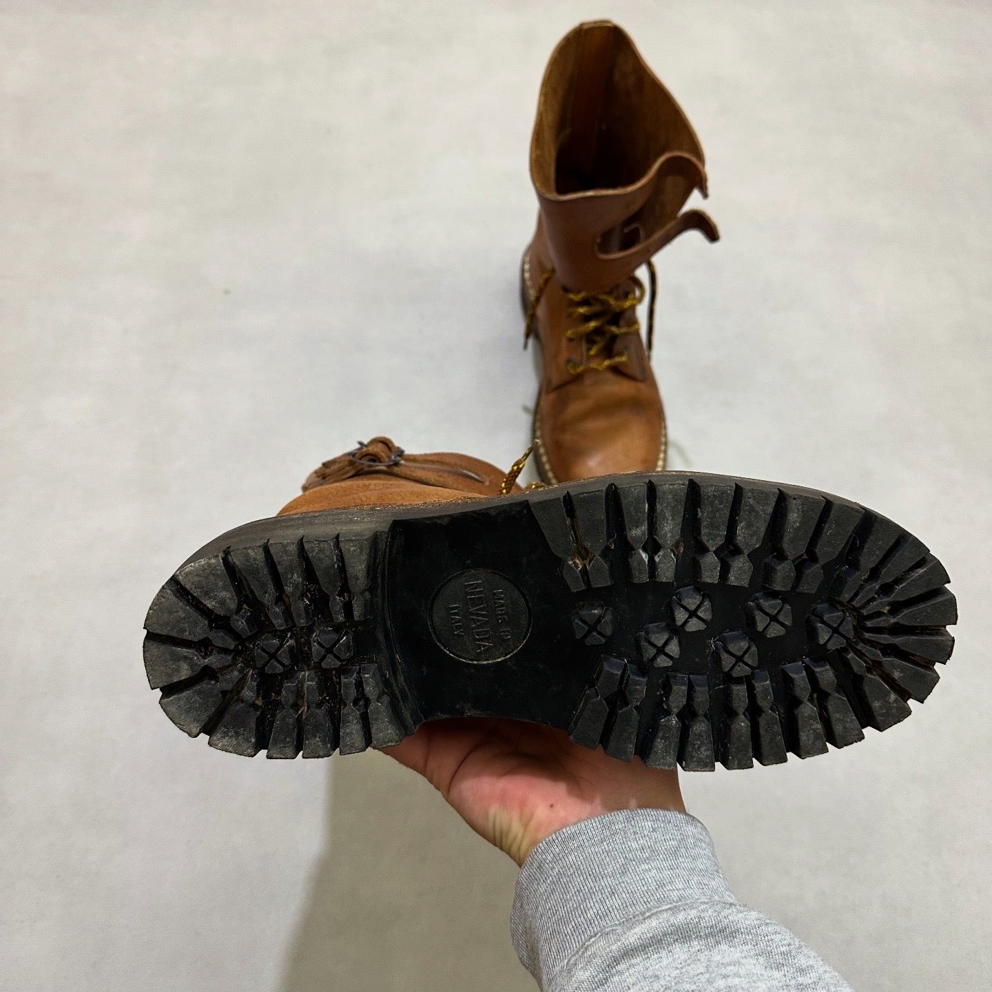 Vntg combat boots