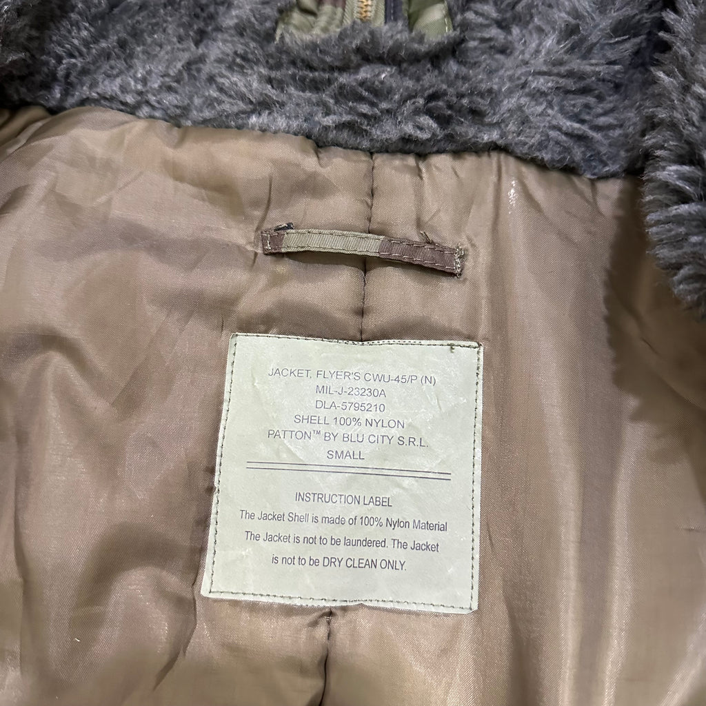 Vintage CWU-45/P Military Flight Jacket – Patton™ by Blu City (Italy)