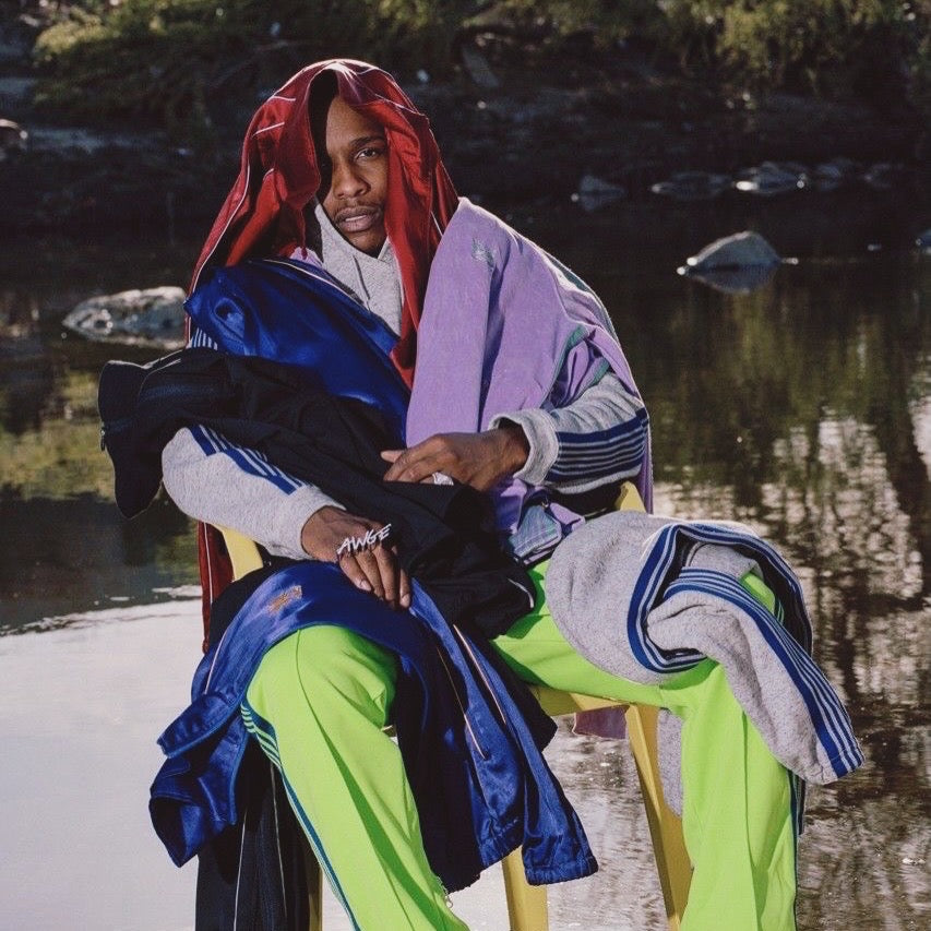 Vtg needles track pants