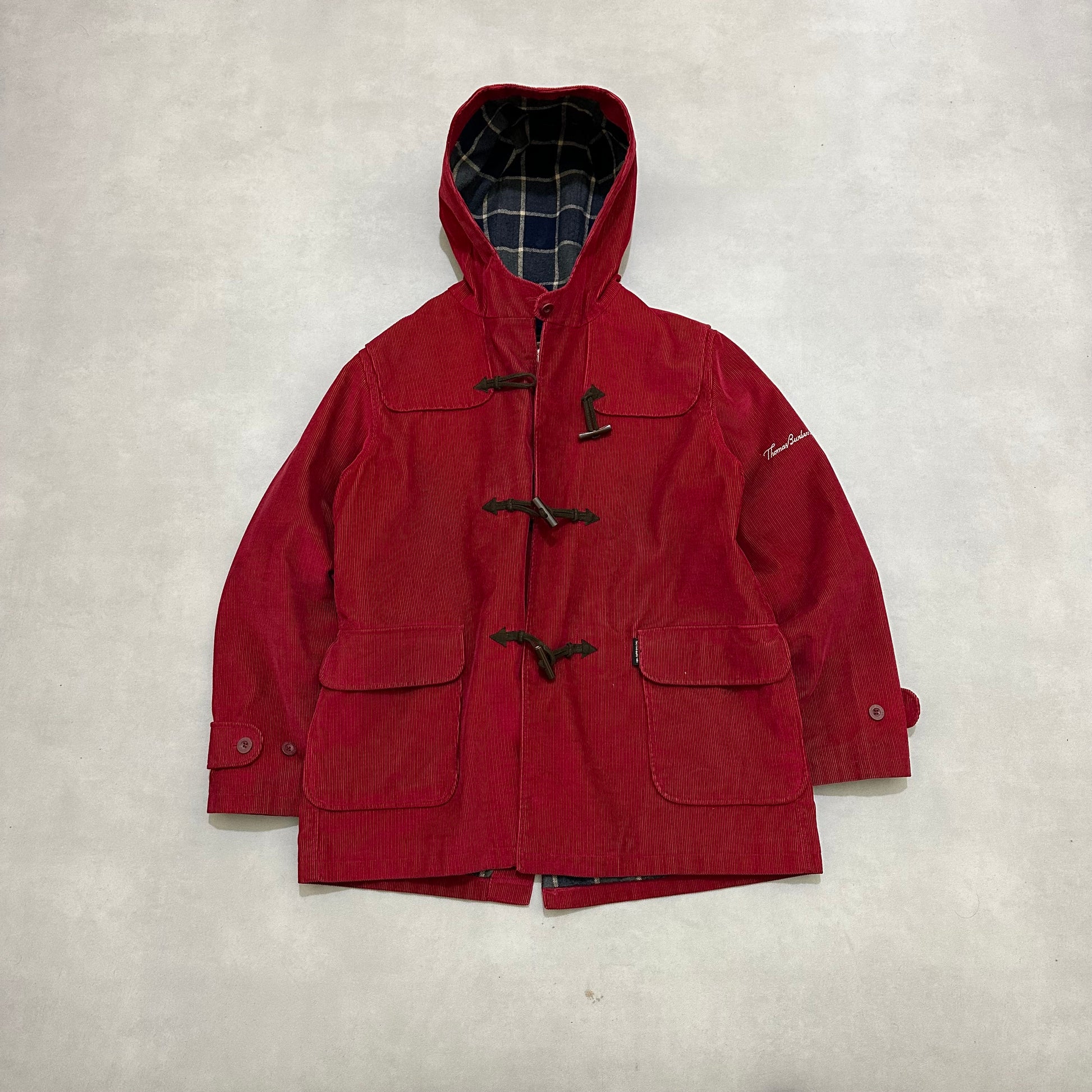 vintage thomas burberry Duffle
Jacket Size M Over Coat