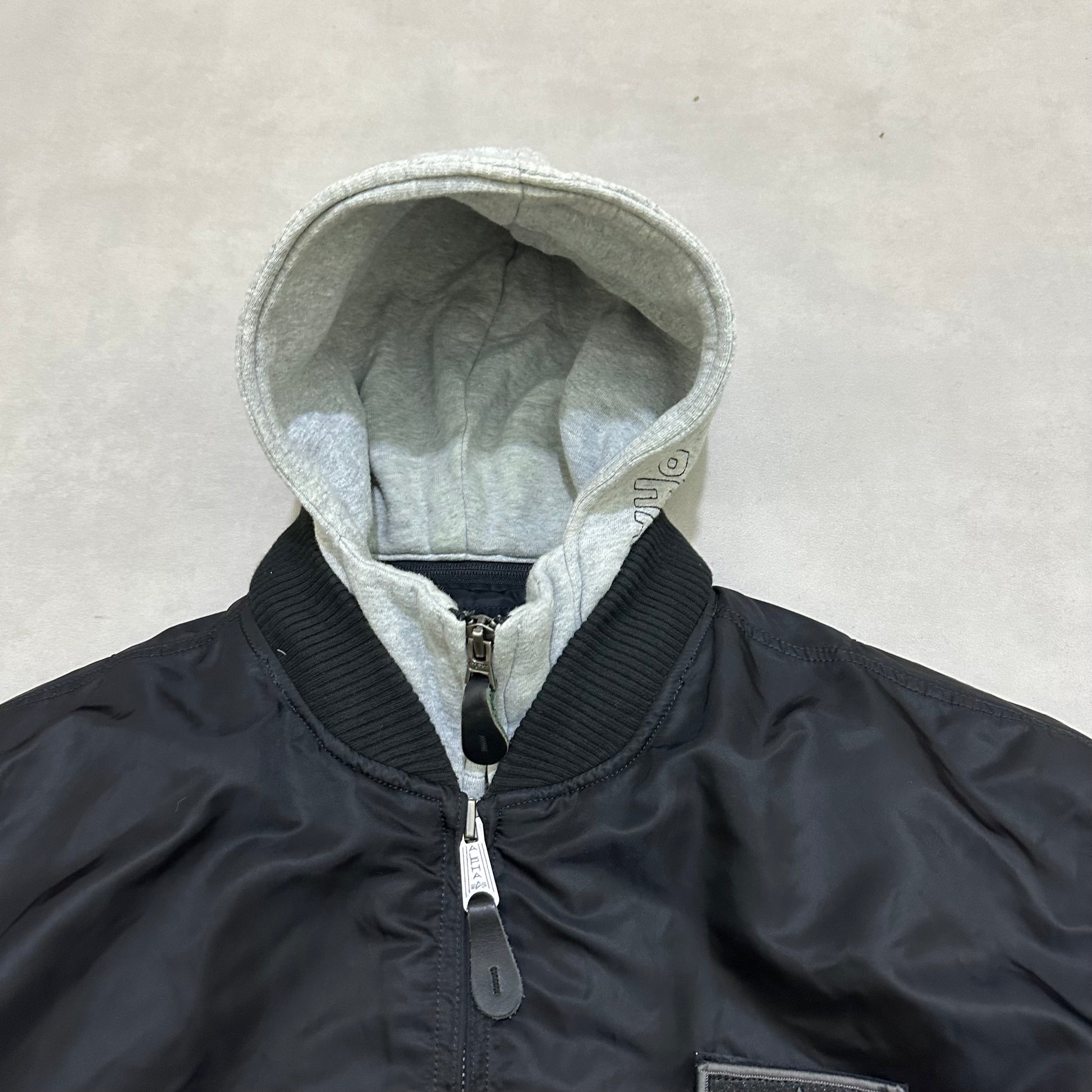 ALPHA INDUSTRIES MA-1 D-Tec Hood Bomber Jacket