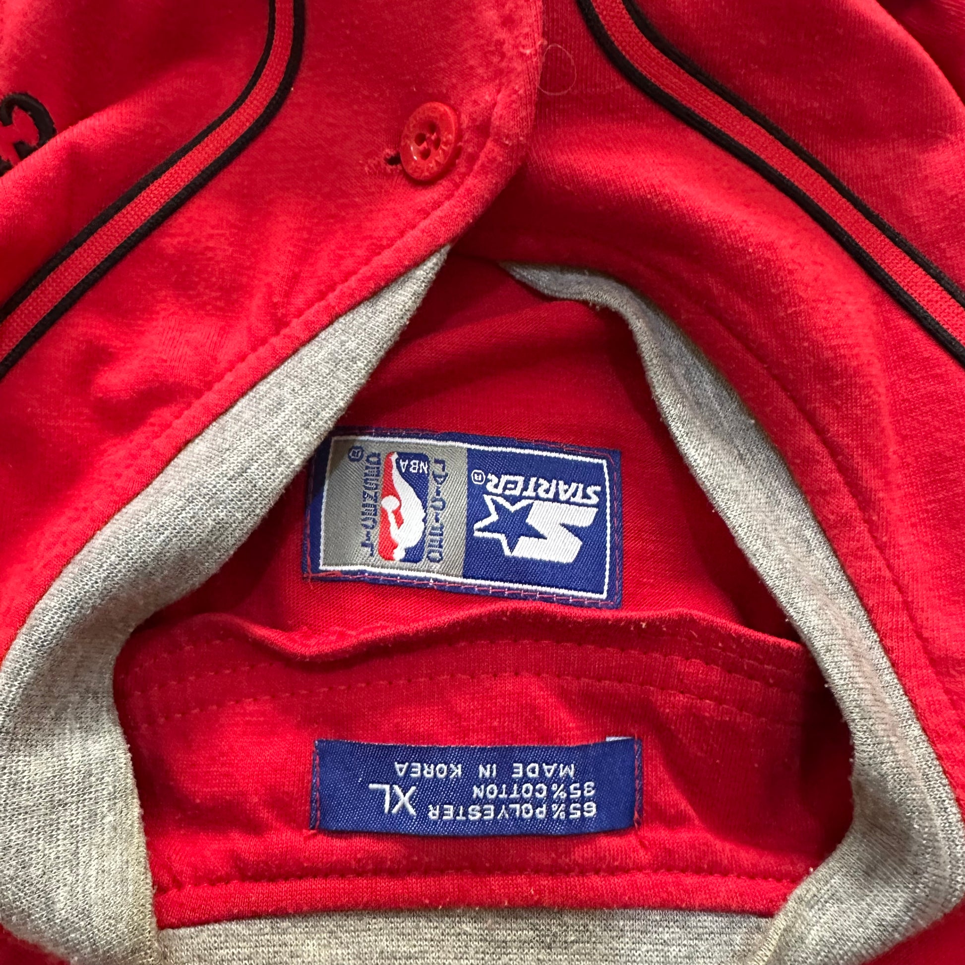 Chicago bulls starter 90s jersey