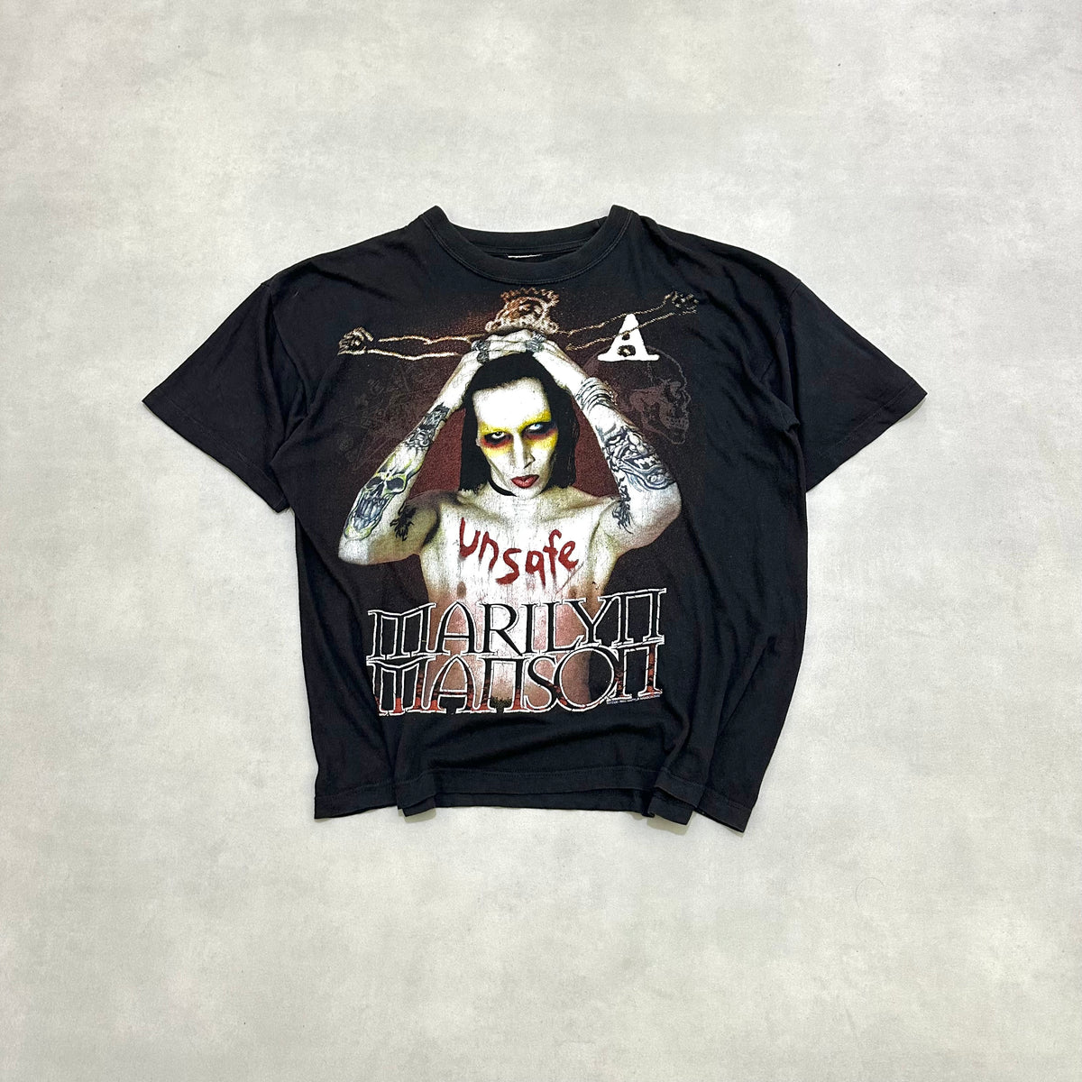 MARILYN MANSON - 2002 unsafe hoodie